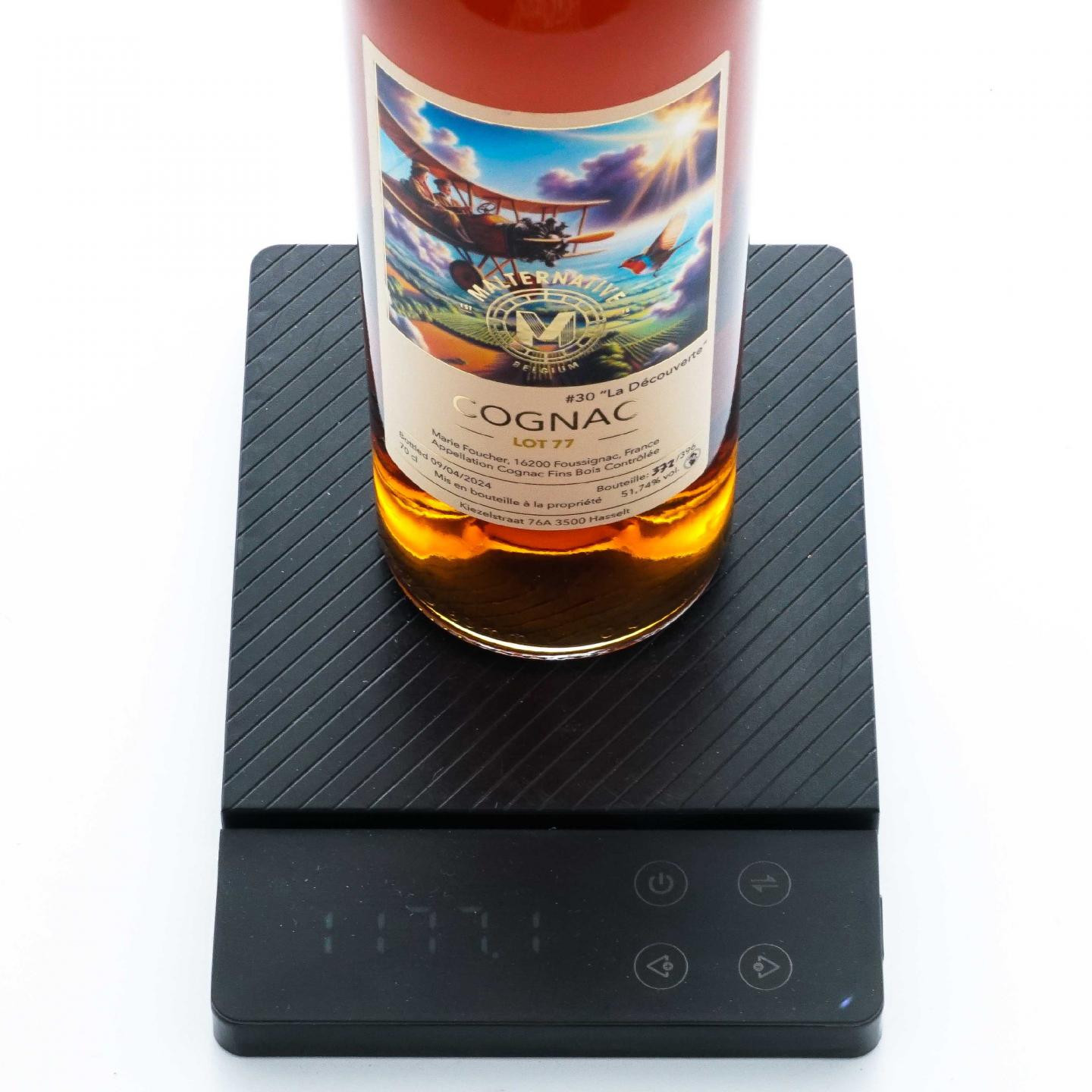 Marie Foucher 干邑#30 "La Découverte" Lot 77 Malternative Belgium