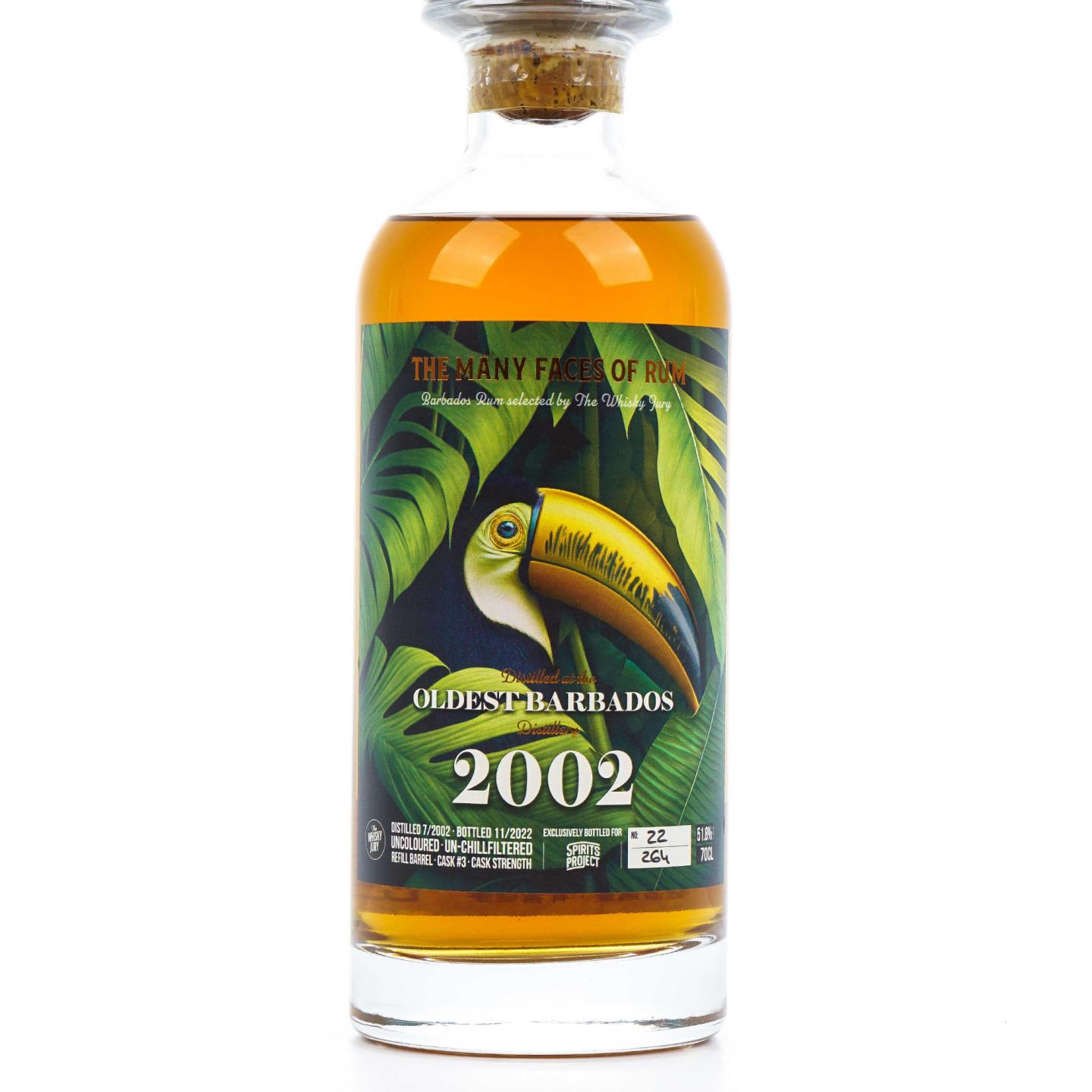 Oldest Barbados 20年 2002-2022 巴巴多斯朗姆酒 TWJ