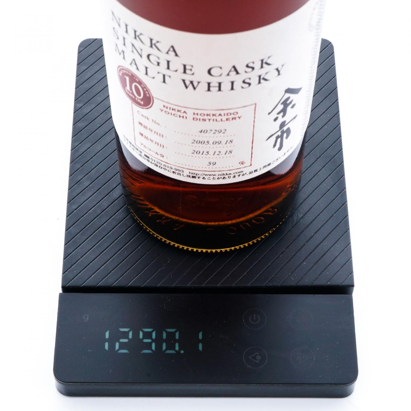 余市 10年 2005-2015 单桶#407292 750ml