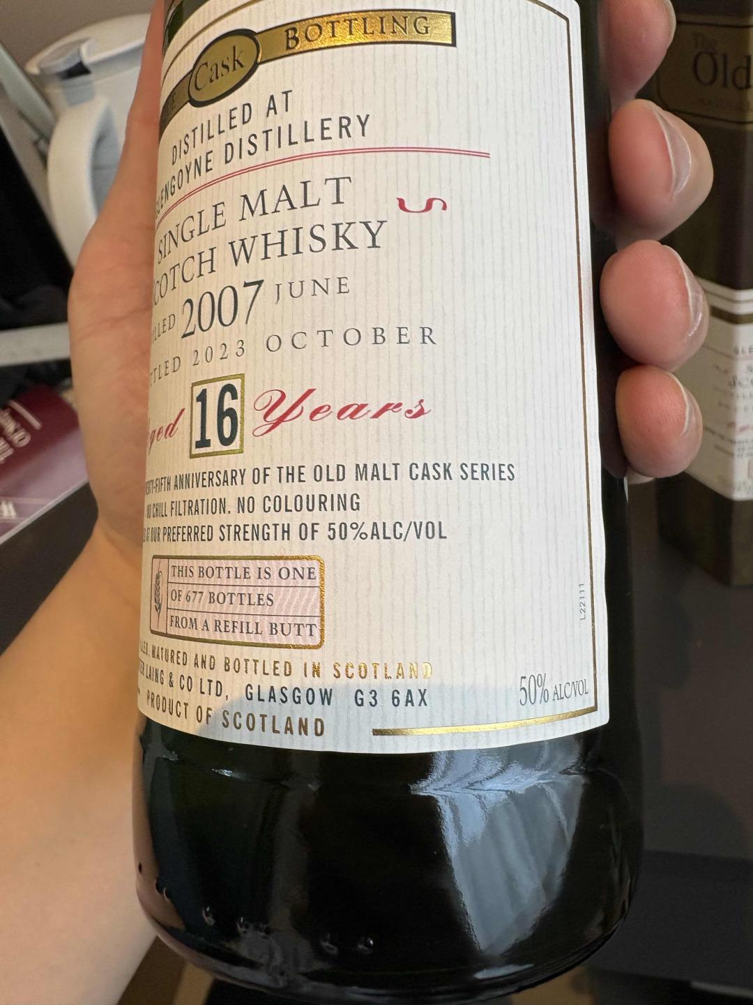 格兰哥尼16年雪莉单桶2007-2023HL