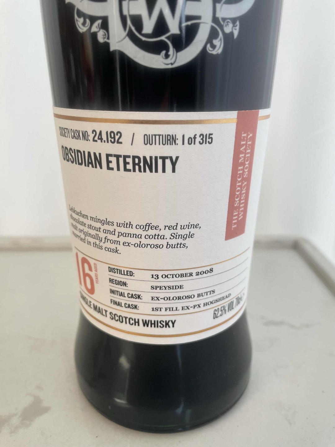 包邮 SMWS 24.192 麦卡伦16年双雪莉桶