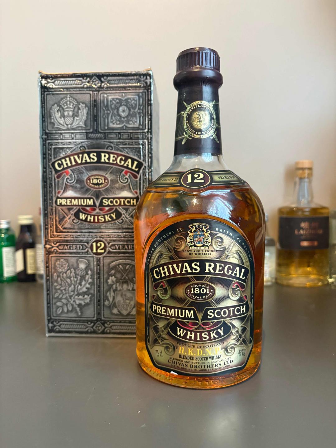 90年代初芝华士12年