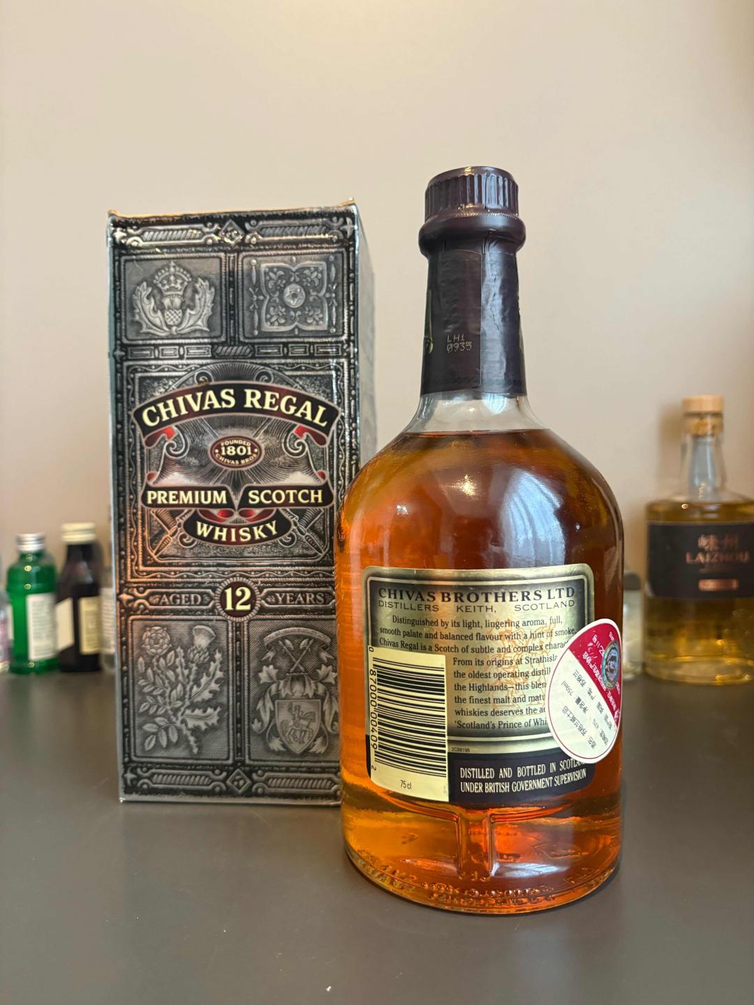 90年代初芝华士12年