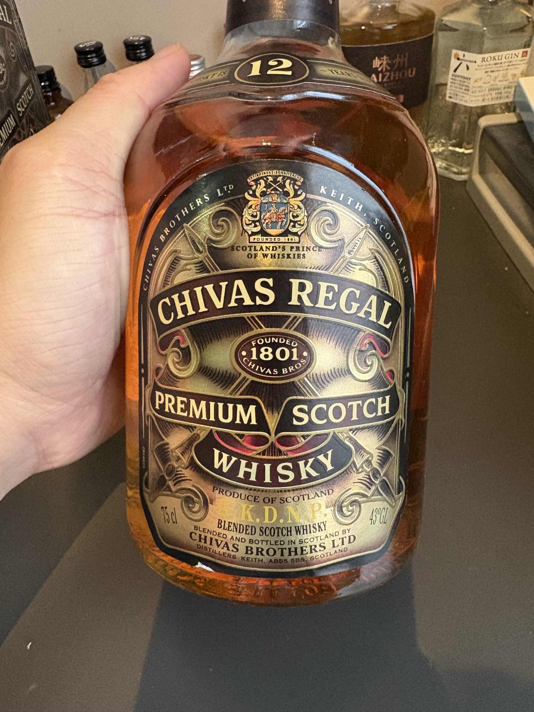 90年代初芝华士12年