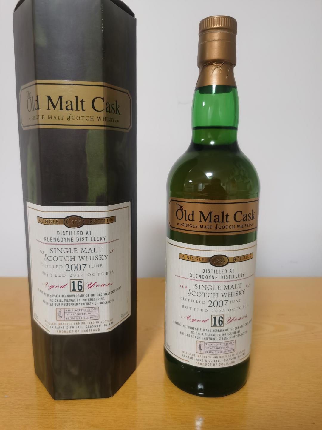 格兰哥尼16年 单桶 2007-2023 亨特•梁老麦桶