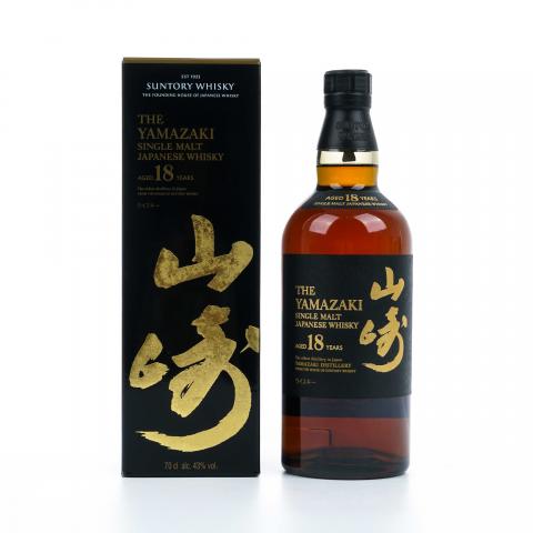 山崎 18年 金字黑标 西班牙版本