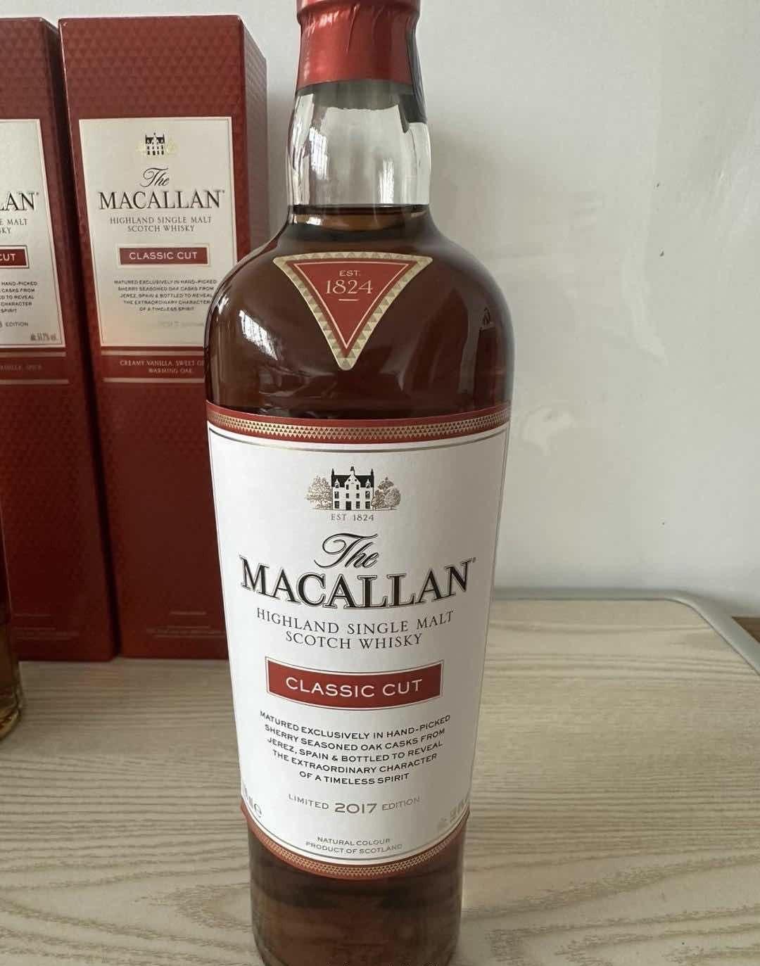 麦卡伦CLASSIC CUT2017-2018(两瓶)