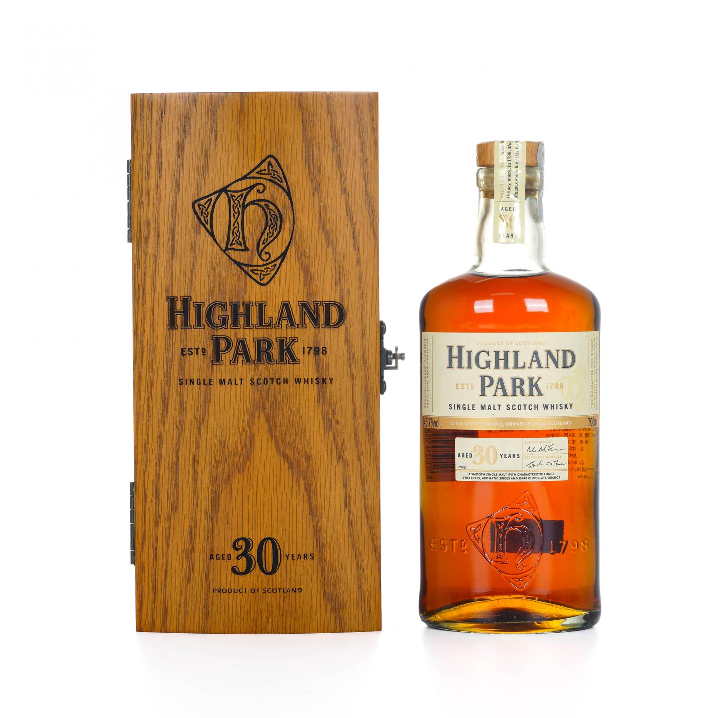 Highland Park 高原骑士 30年 木盒 700ml
