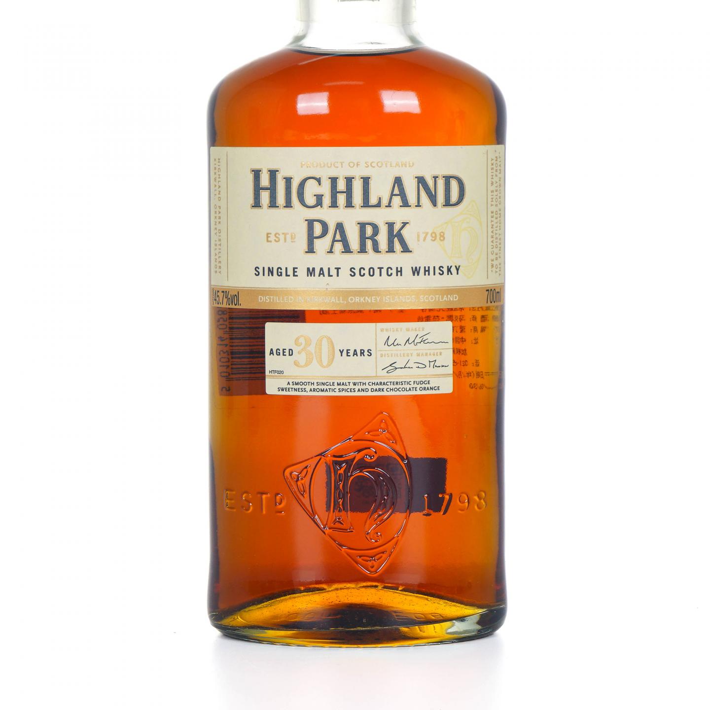 Highland Park 高原骑士 30年 木盒 700ml