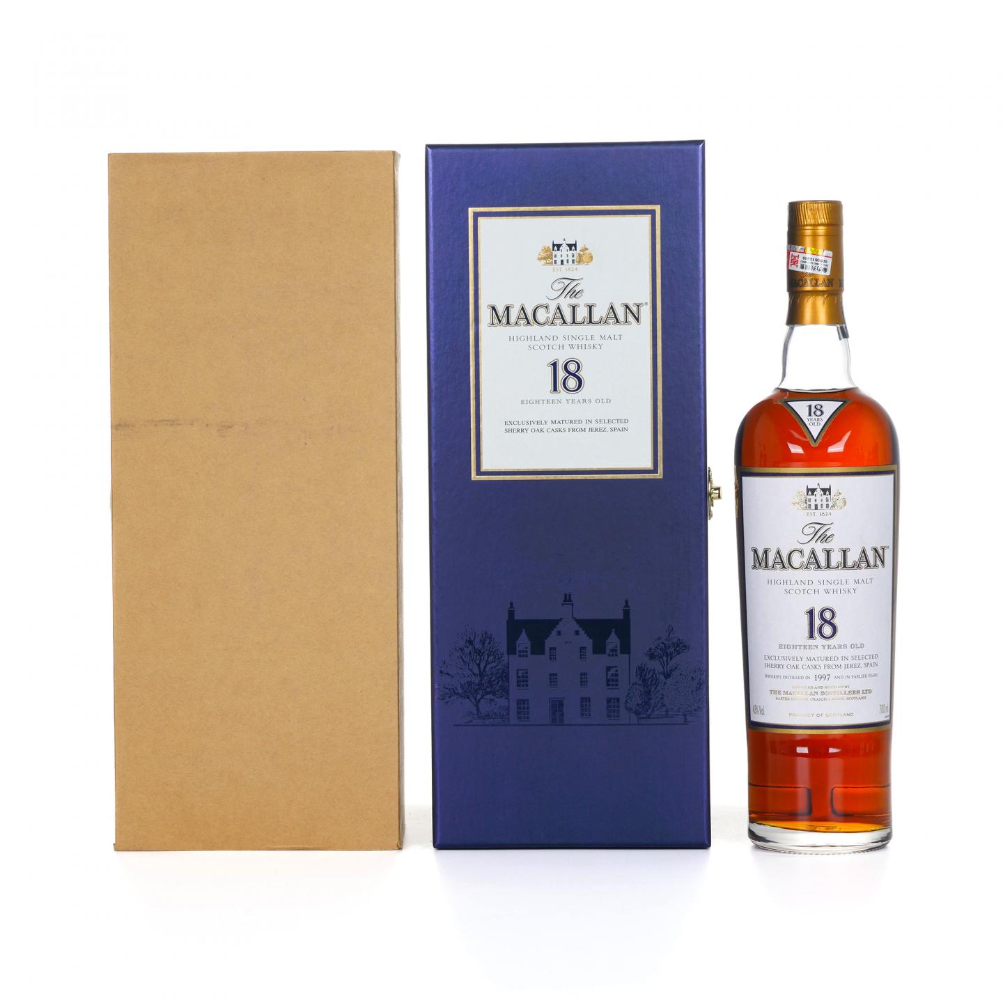 Macallan 麦卡伦 18年 1997 雪莉桶