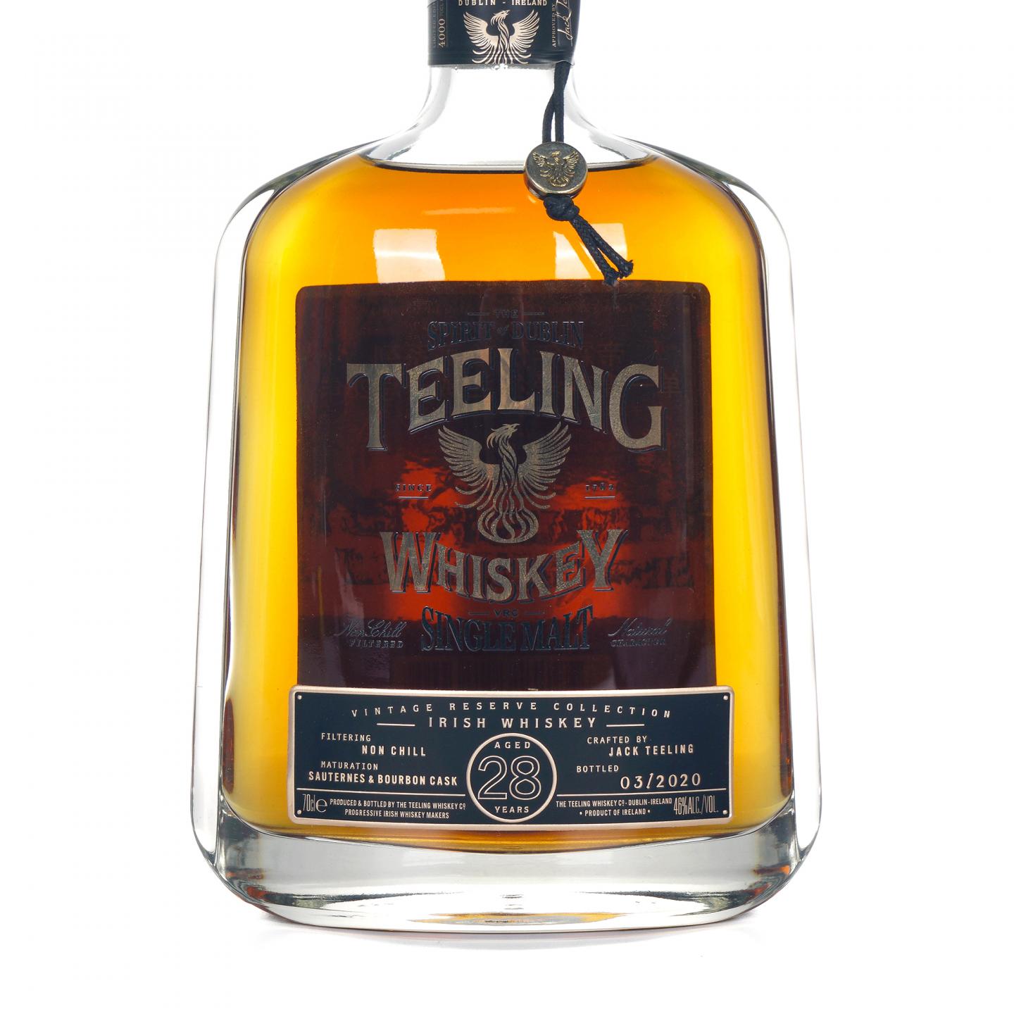 Teeling 帝霖 28年 2020 Vintage Reserve Collection
