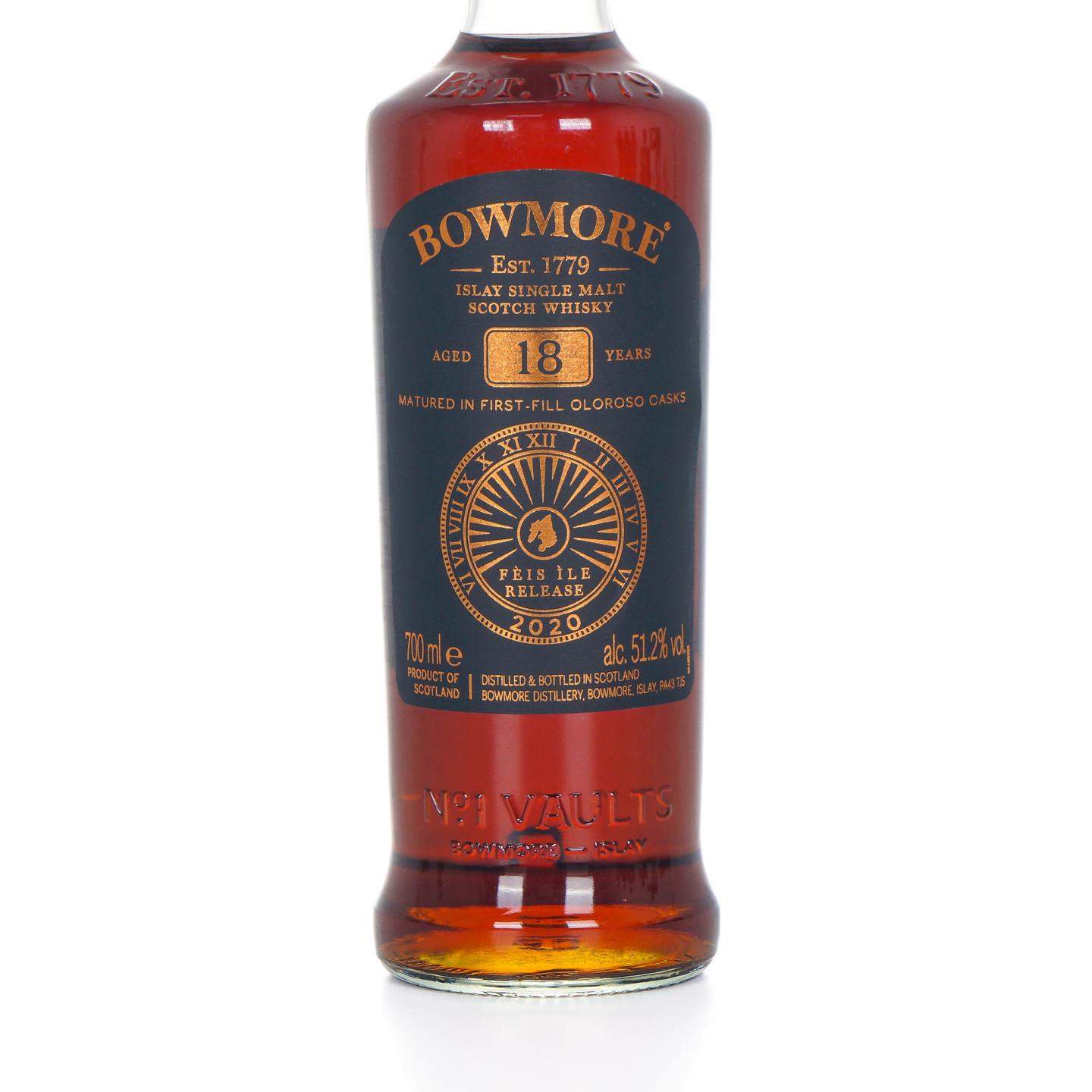 Bowmore 波摩 18年 Feis Ile 2020岛节限定 雪莉桶