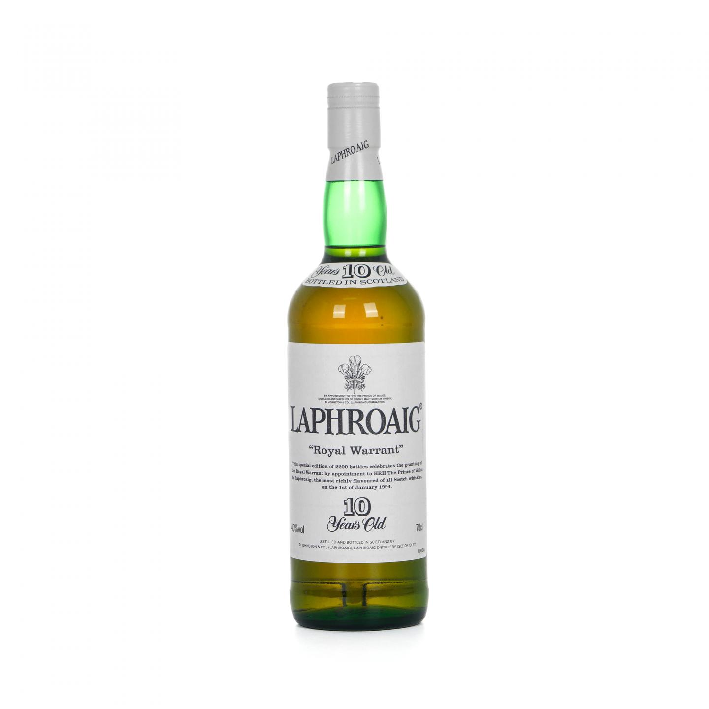 Laphroaig 拉弗格 10年 1994 皇家认证 Royal Warrant