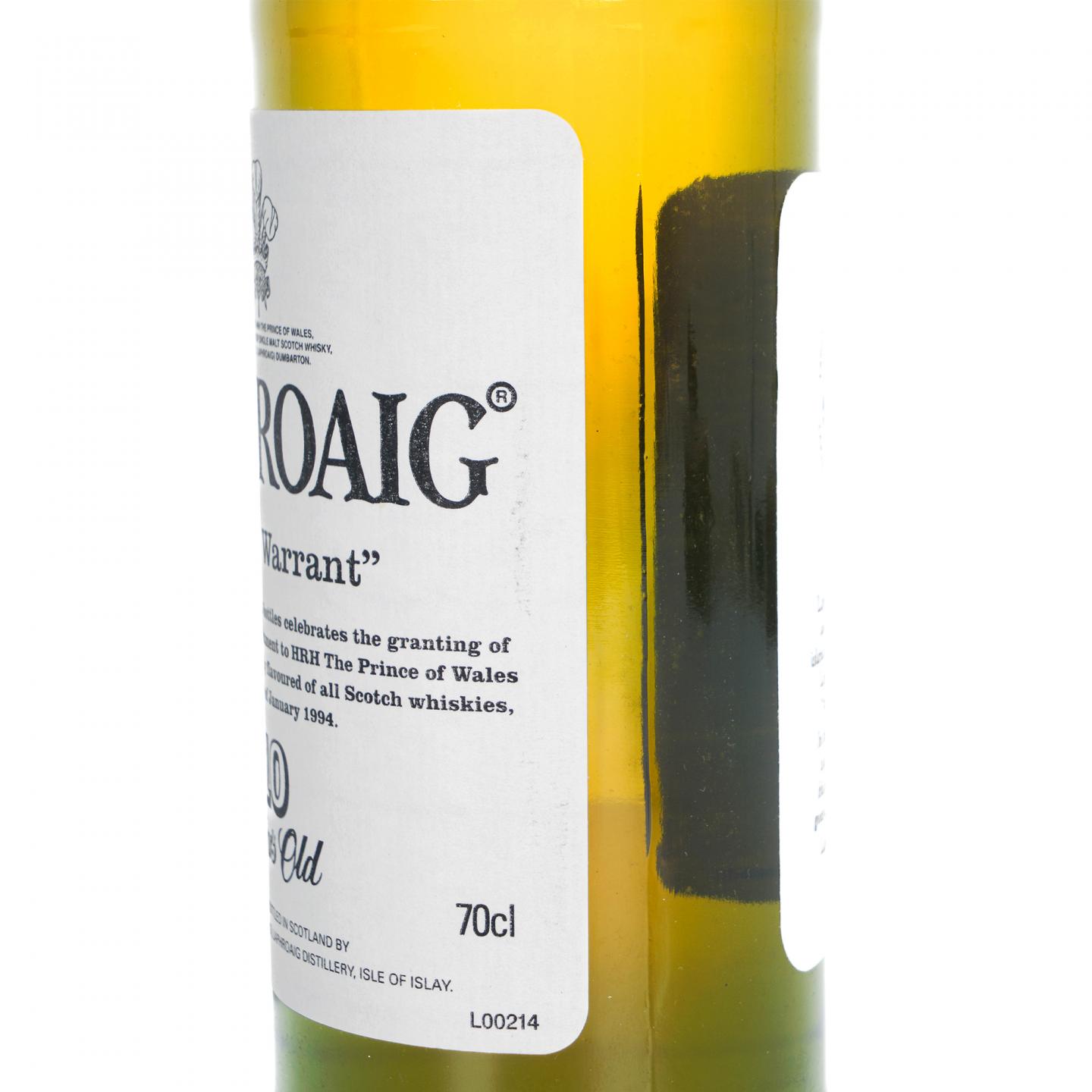 Laphroaig 拉弗格 10年 1994 皇家认证 Royal Warrant