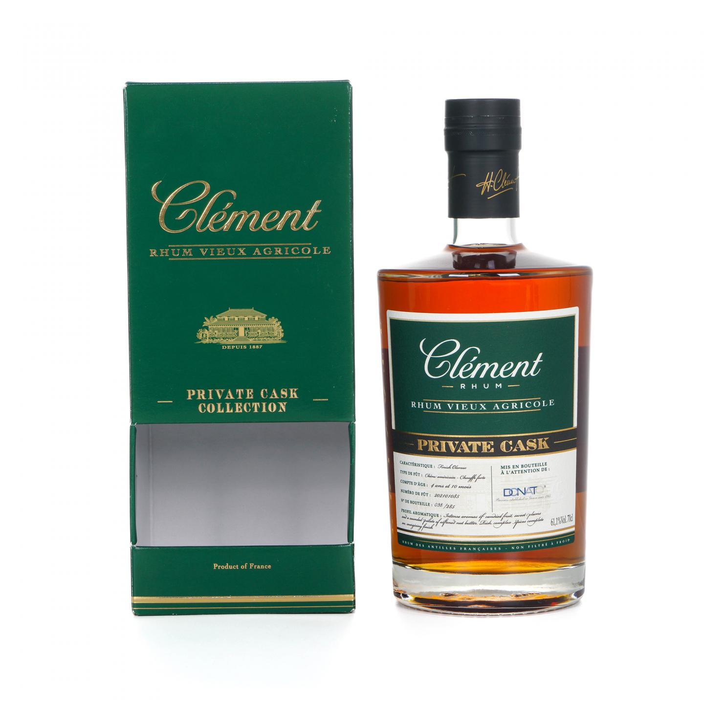 Clement 农业朗姆酒 雪莉桶后熟 Private Cask