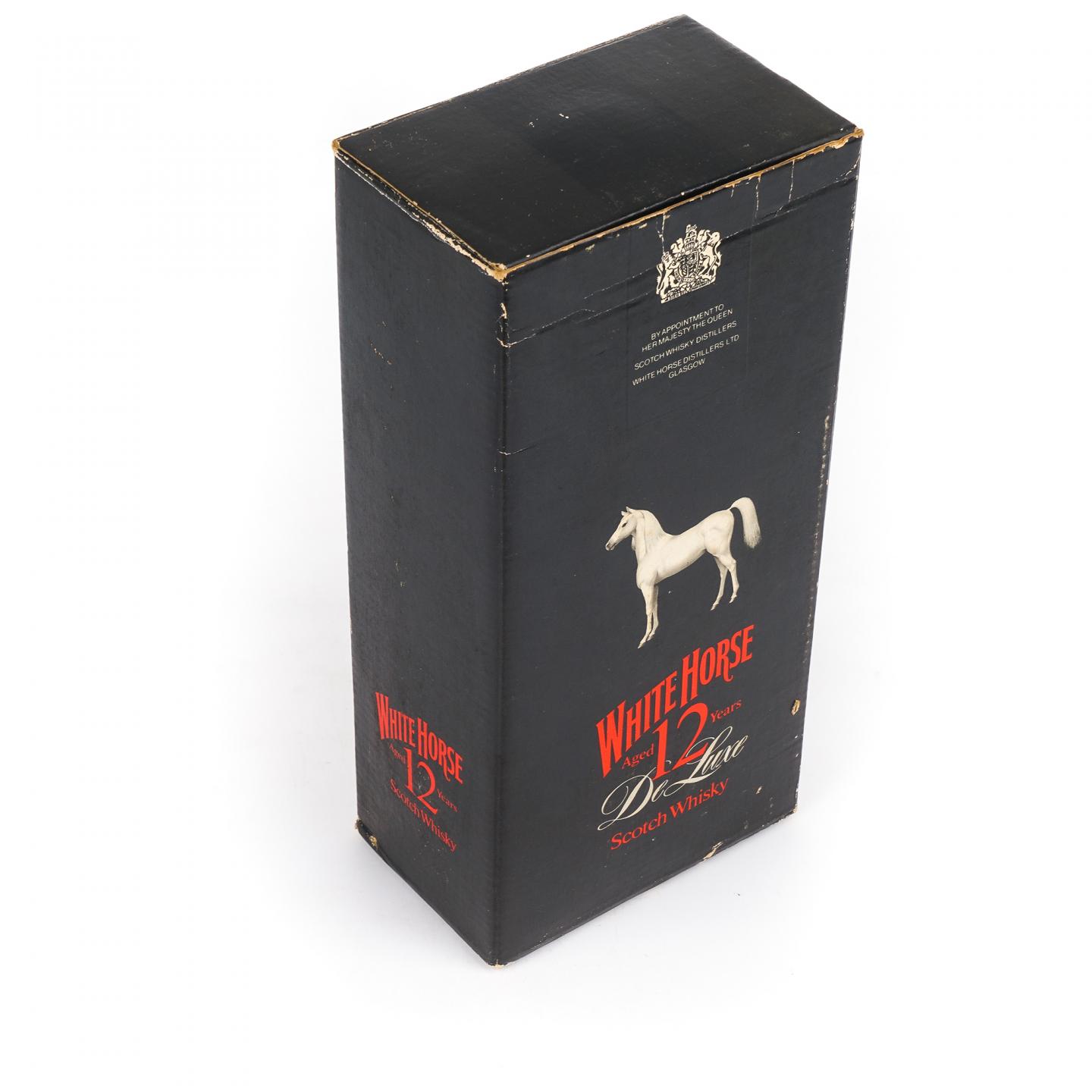 White Horse 白马 12年 1980s 特级 黑瓷瓶 750ML