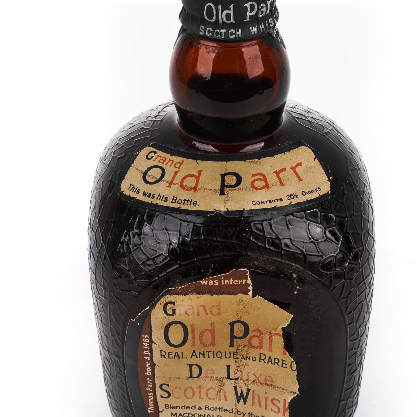 Grand Old Parr 调和 弹弓头 De Luxe Scotch Whisky
