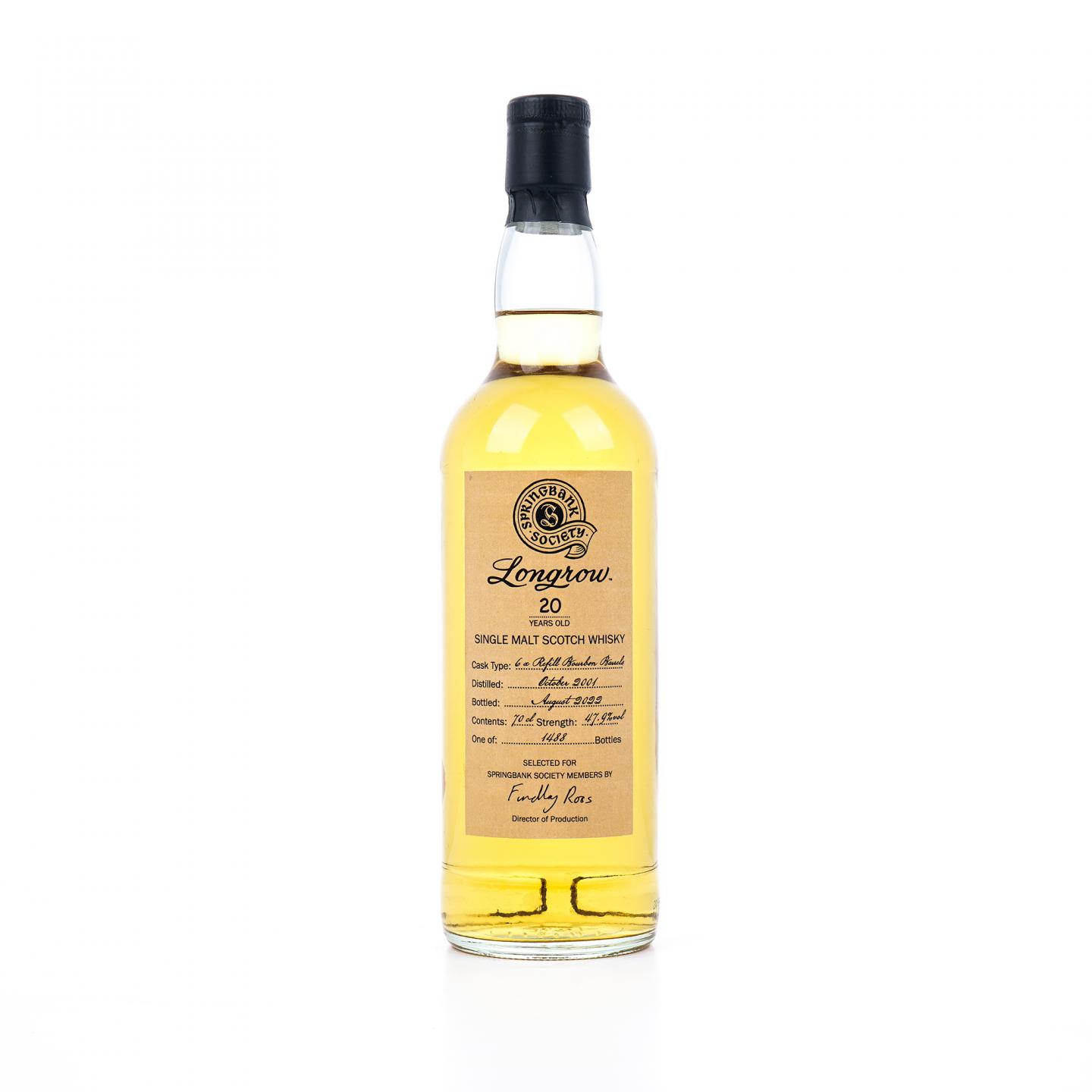 Longrow 朗格罗 20年 2001-2022 云顶协会