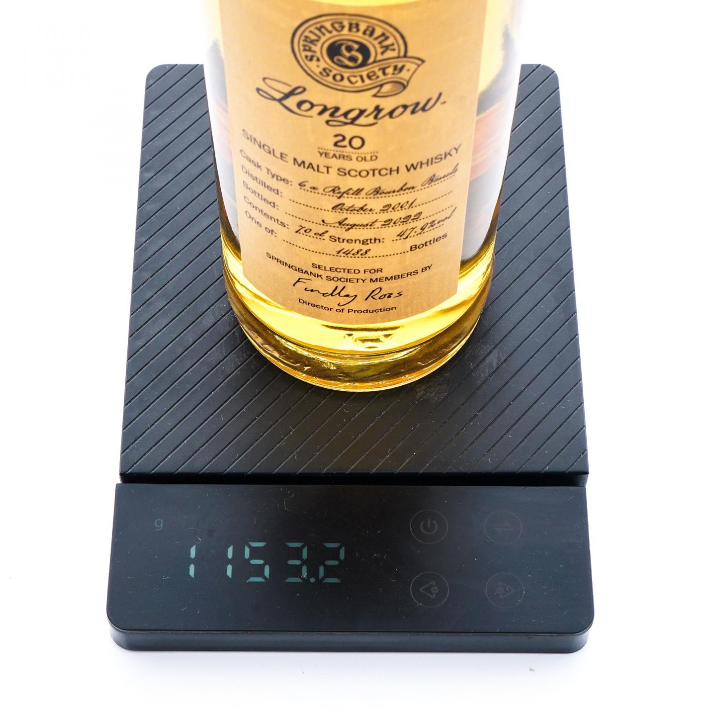 Longrow 朗格罗 20年 2001-2022 云顶协会