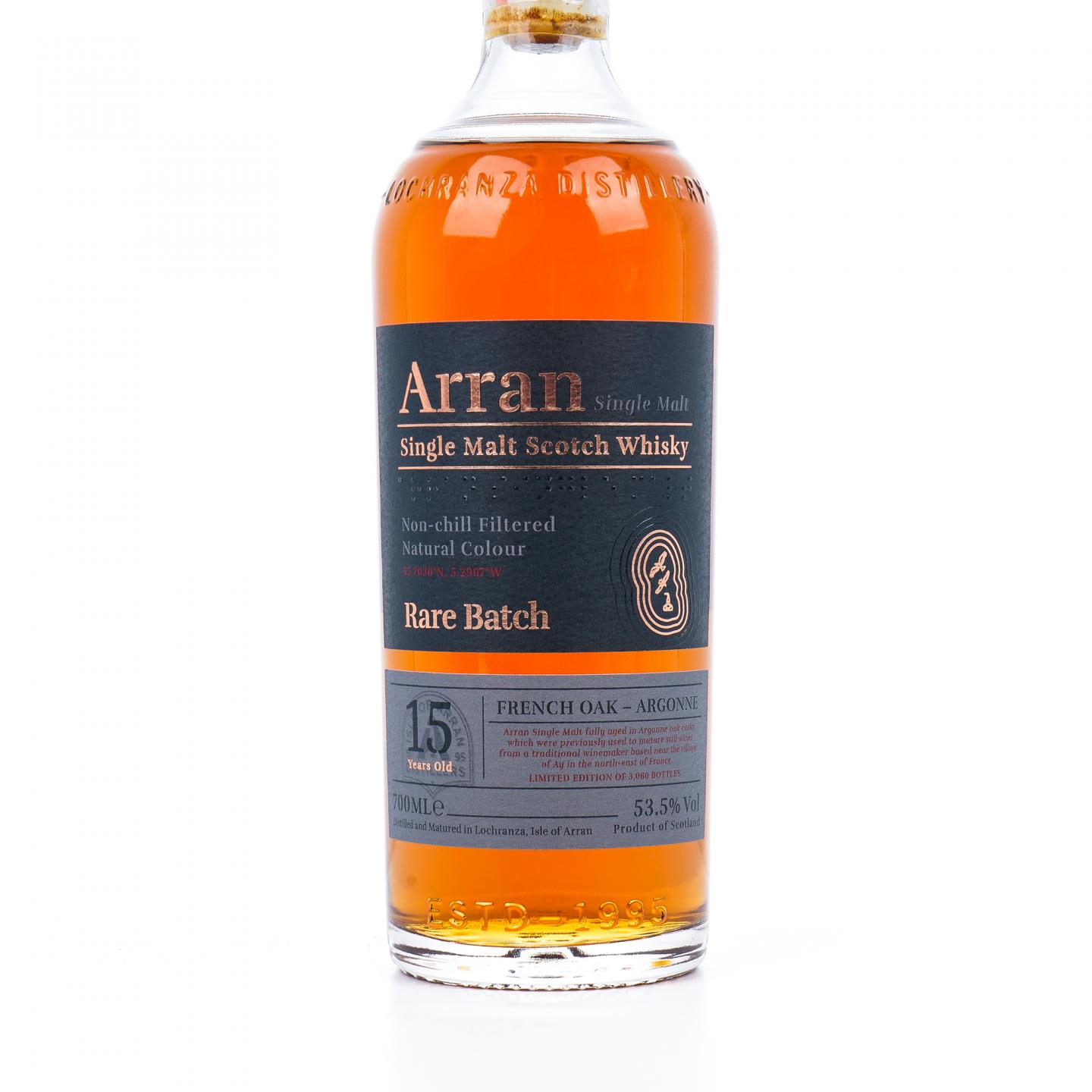 Arran 艾伦 15年 Rare Batch