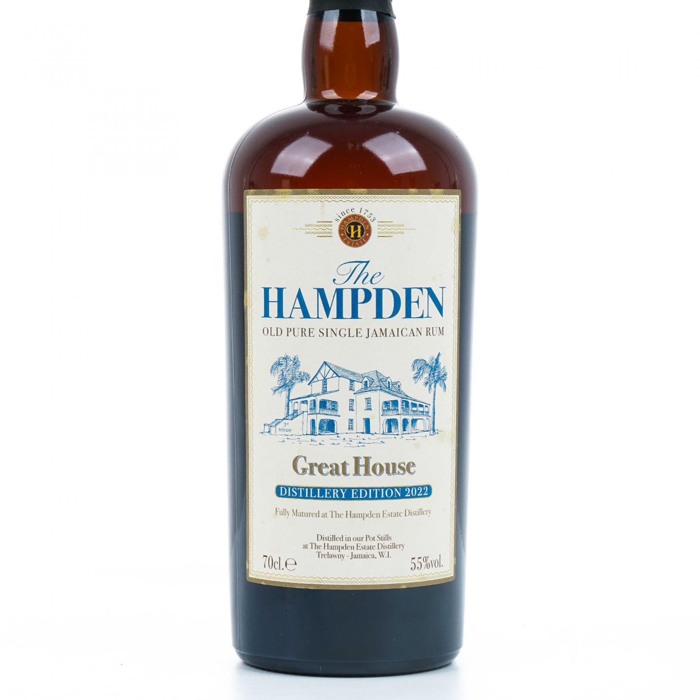 Hampden Estate 汉普登庄园 Great House 2022 Edition 朗姆酒