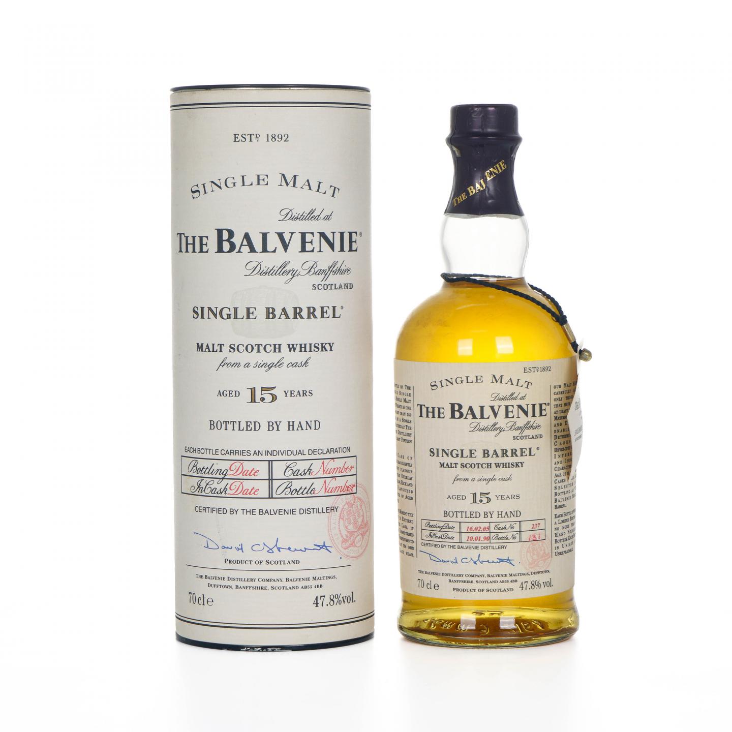 Balvenie 百富 15年 1990-2005 单桶#237