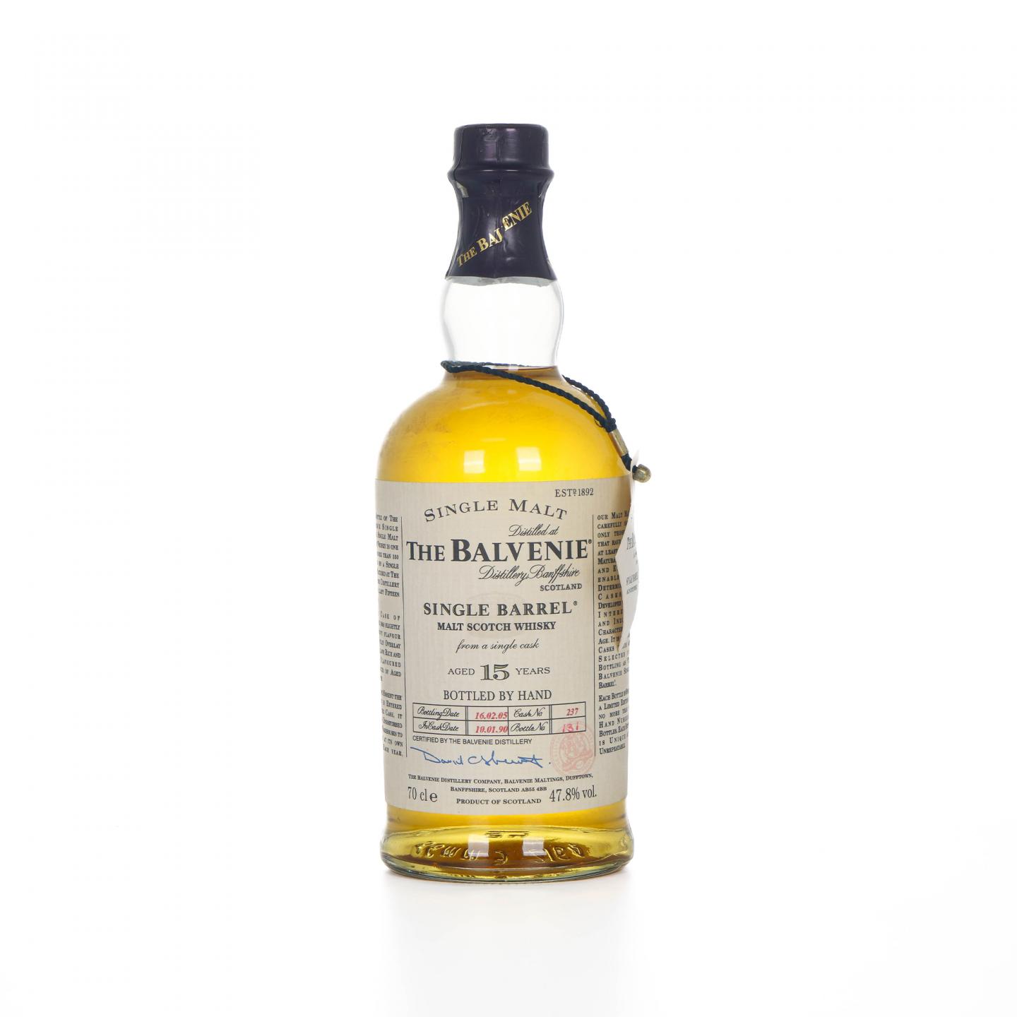 Balvenie 百富 15年 1990-2005 单桶#237