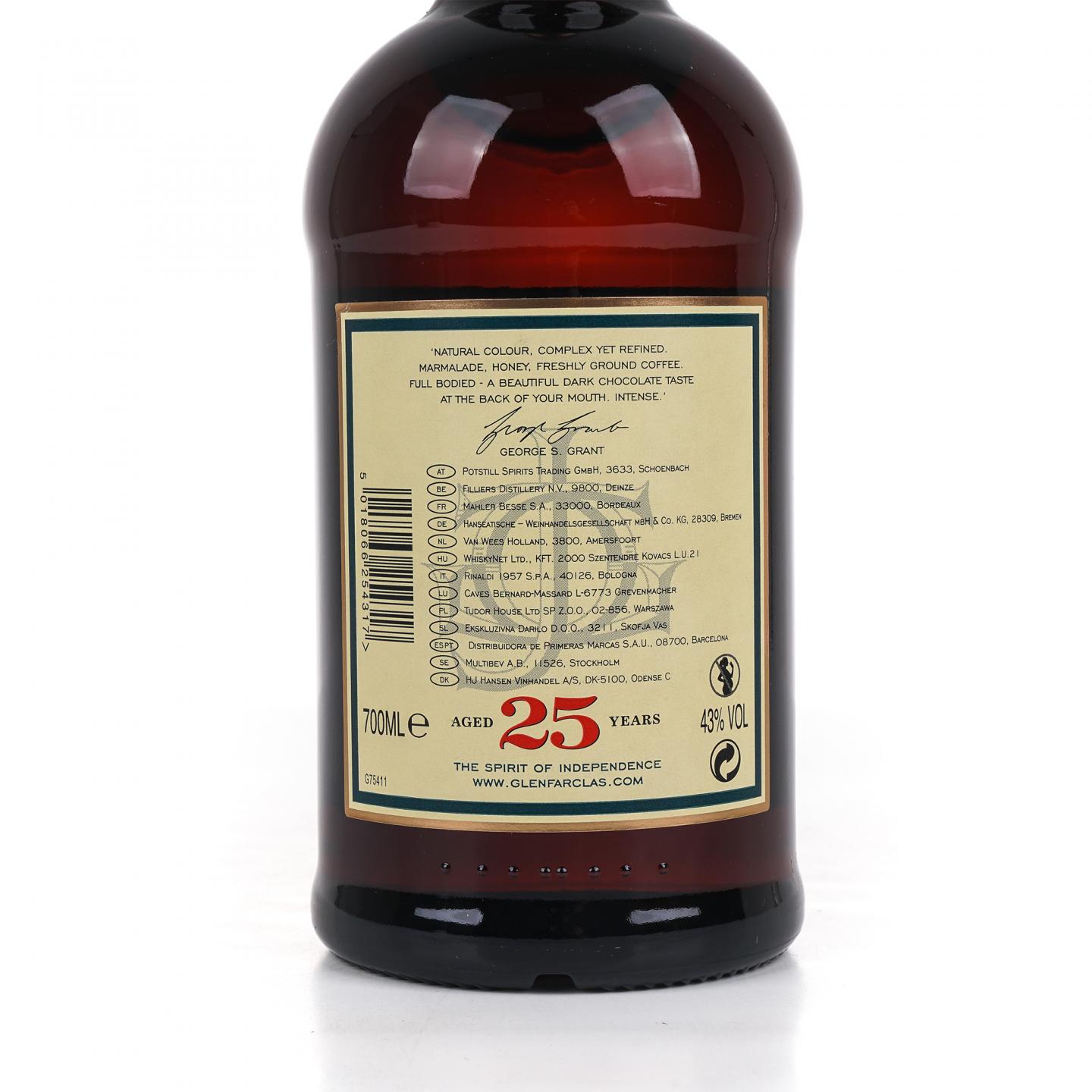 Glenfarclas 格兰花格 25年 43%Vol.