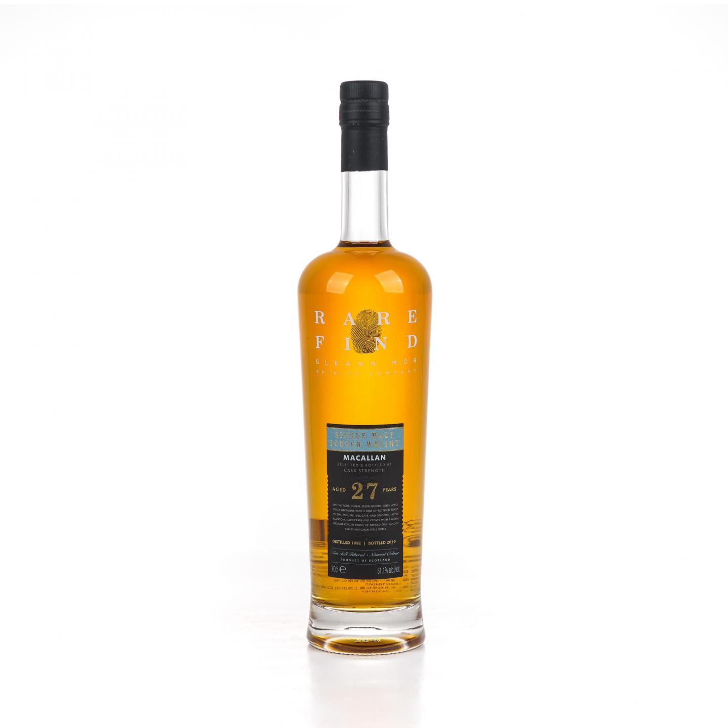 Macallan 麦卡伦 27年 1992-2019 Gleann Mór