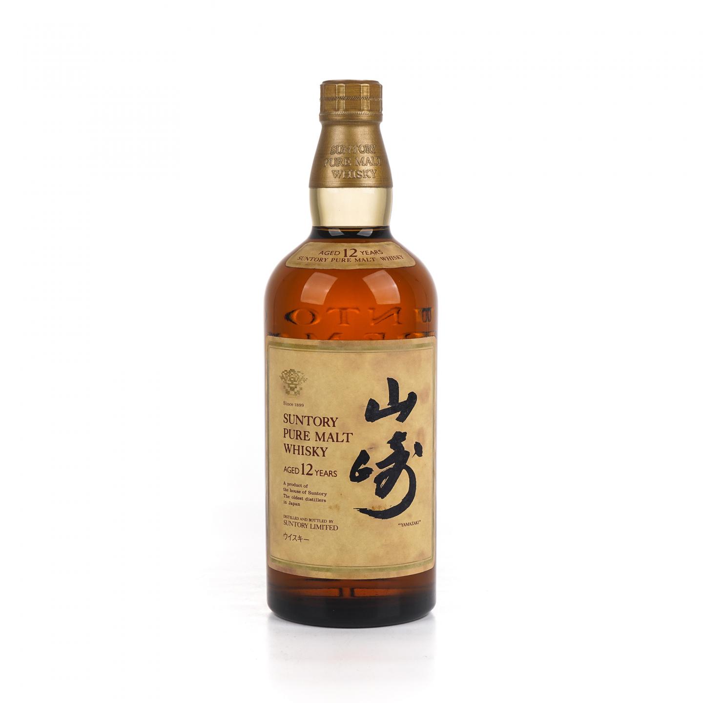 山崎 12年 金花标 Pure Malt 750ml