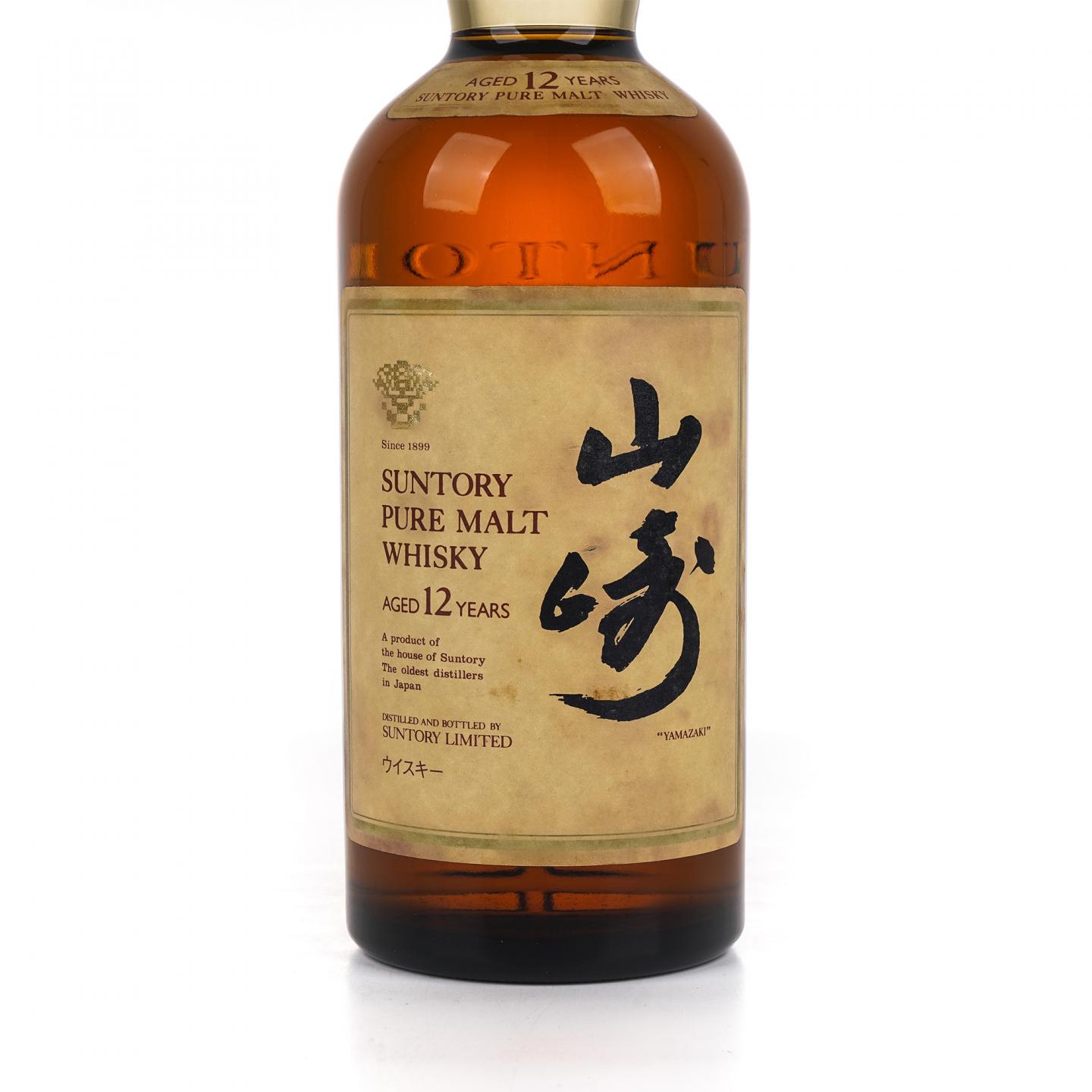 山崎 12年 金花标 Pure Malt 750ml