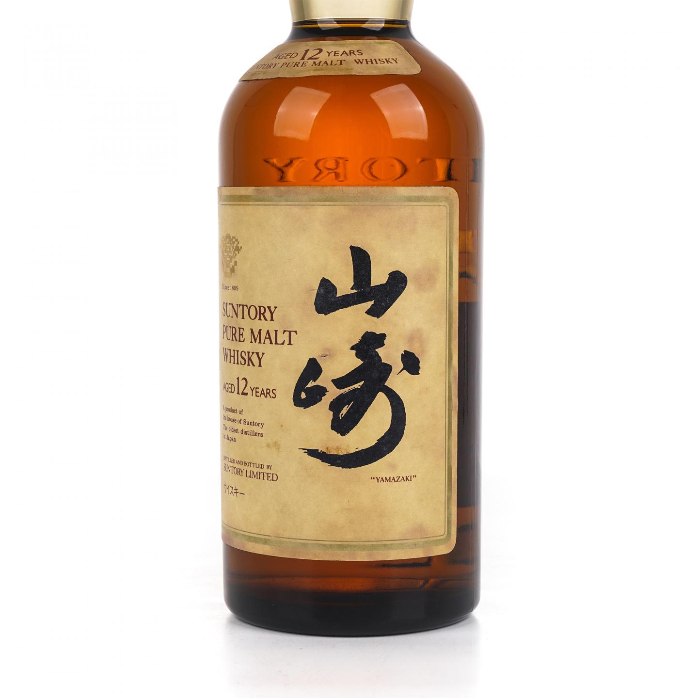 山崎 12年 金花标 Pure Malt 750ml