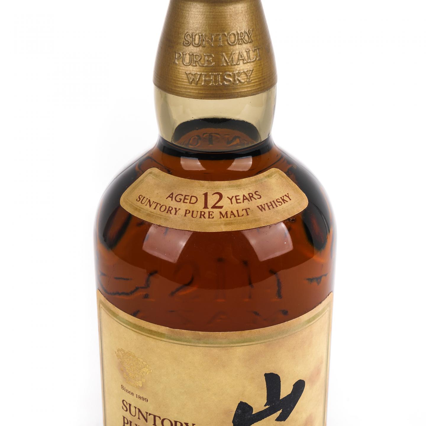 山崎 12年 金花标 Pure Malt 750ml