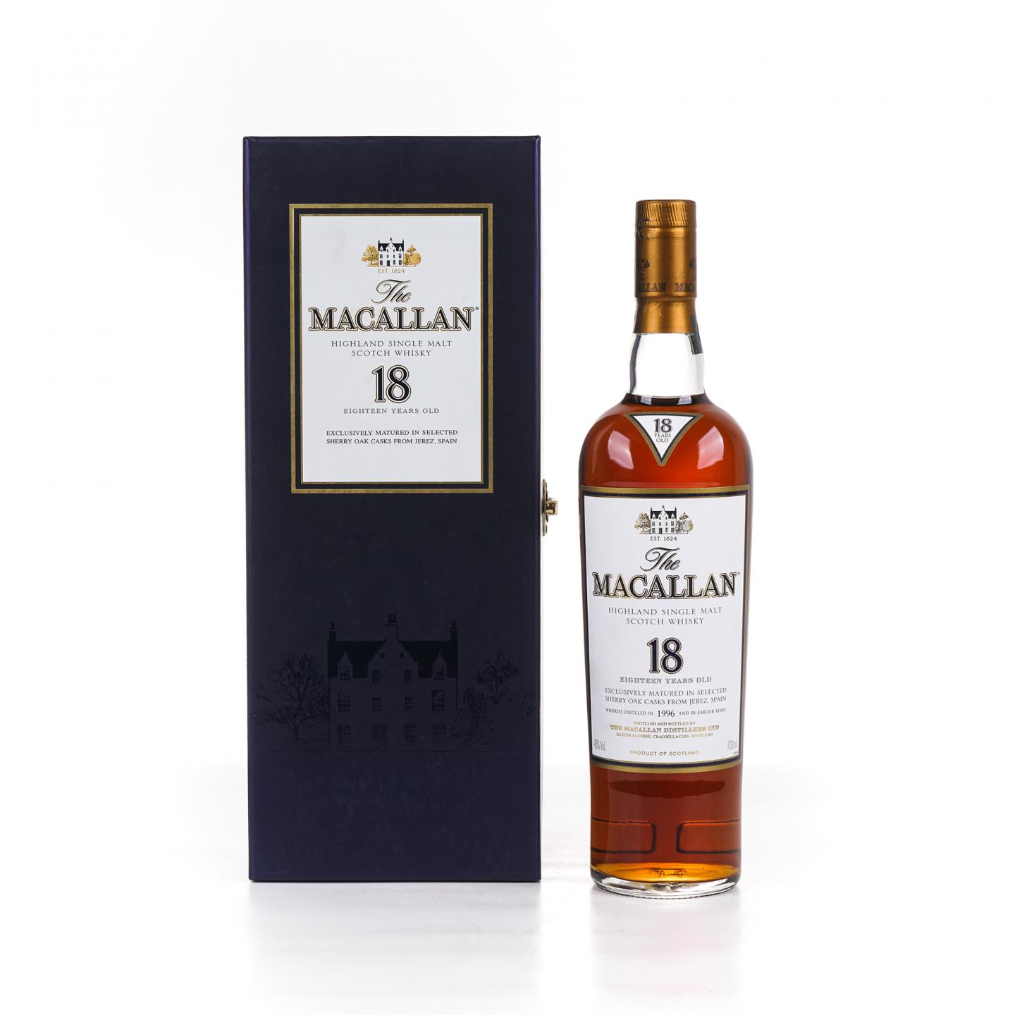 Macallan 麦卡伦 18年 1996 雪莉桶