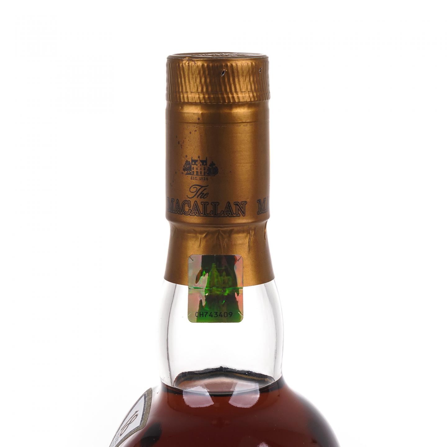 Macallan 麦卡伦 18年 1996 雪莉桶