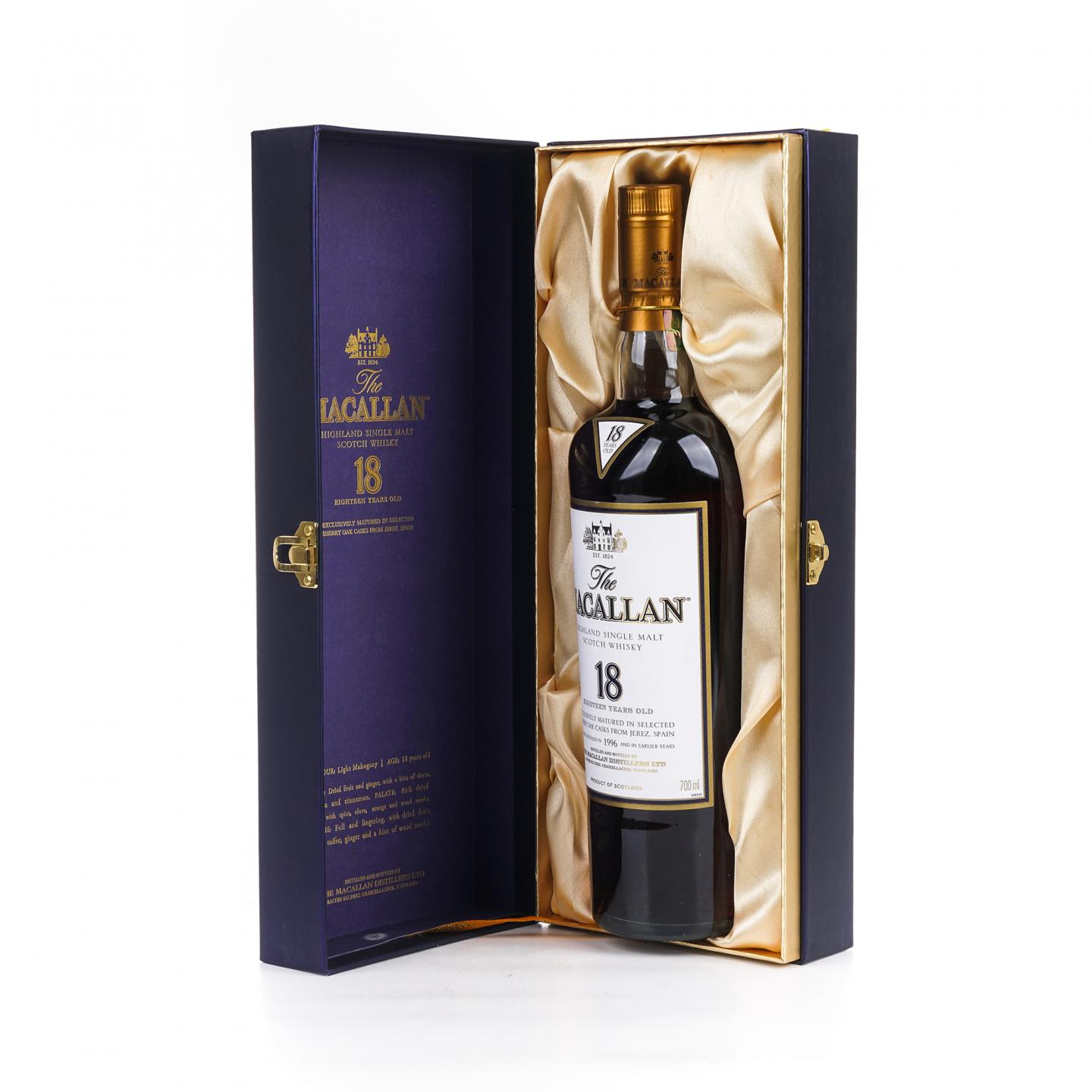 Macallan 麦卡伦 18年 1996 雪莉桶 700ml