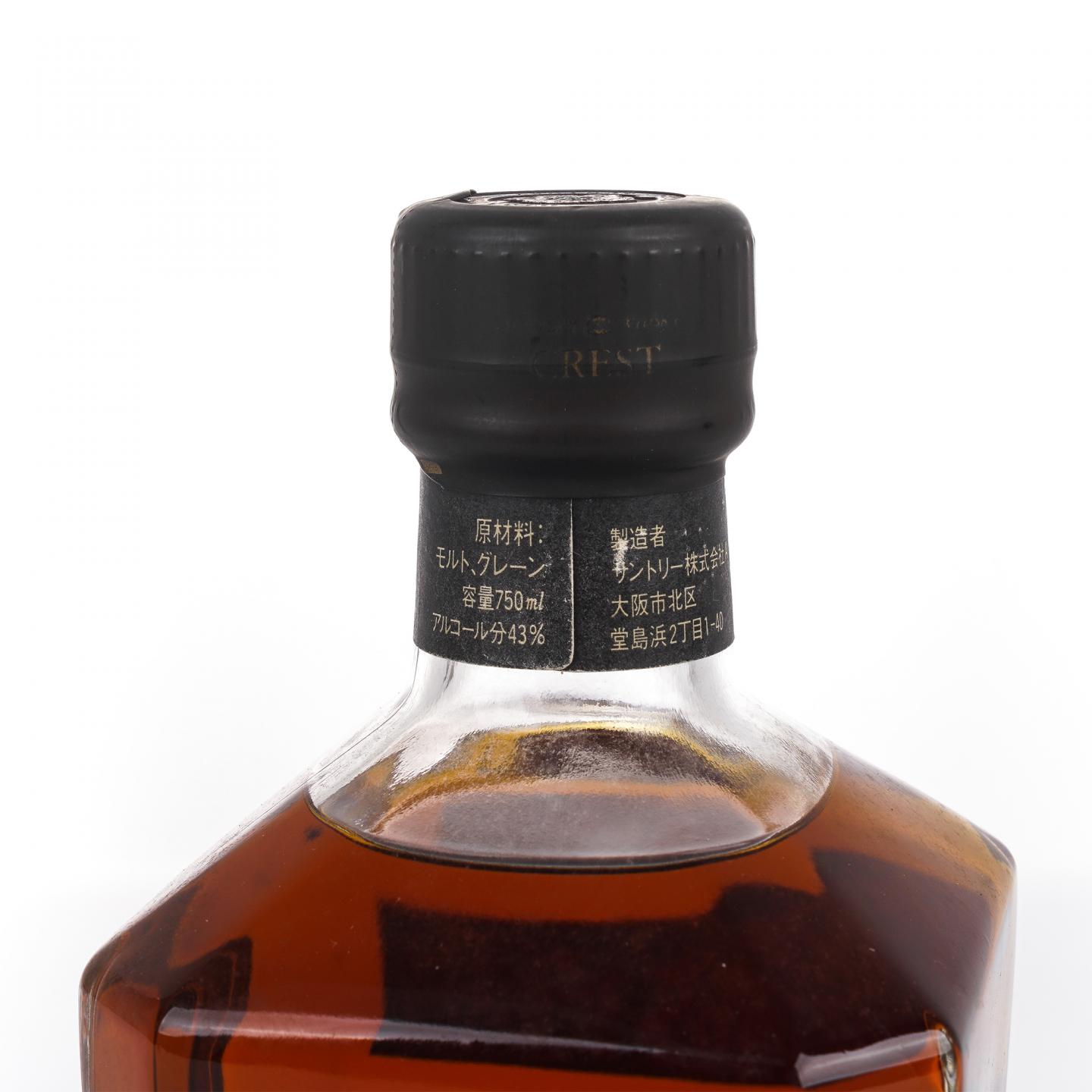 三得利 Crest 12年 金狮标 750ml