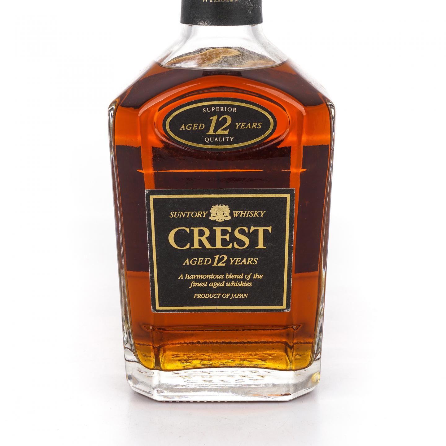 三得利 Crest 12年 金狮标 750ml