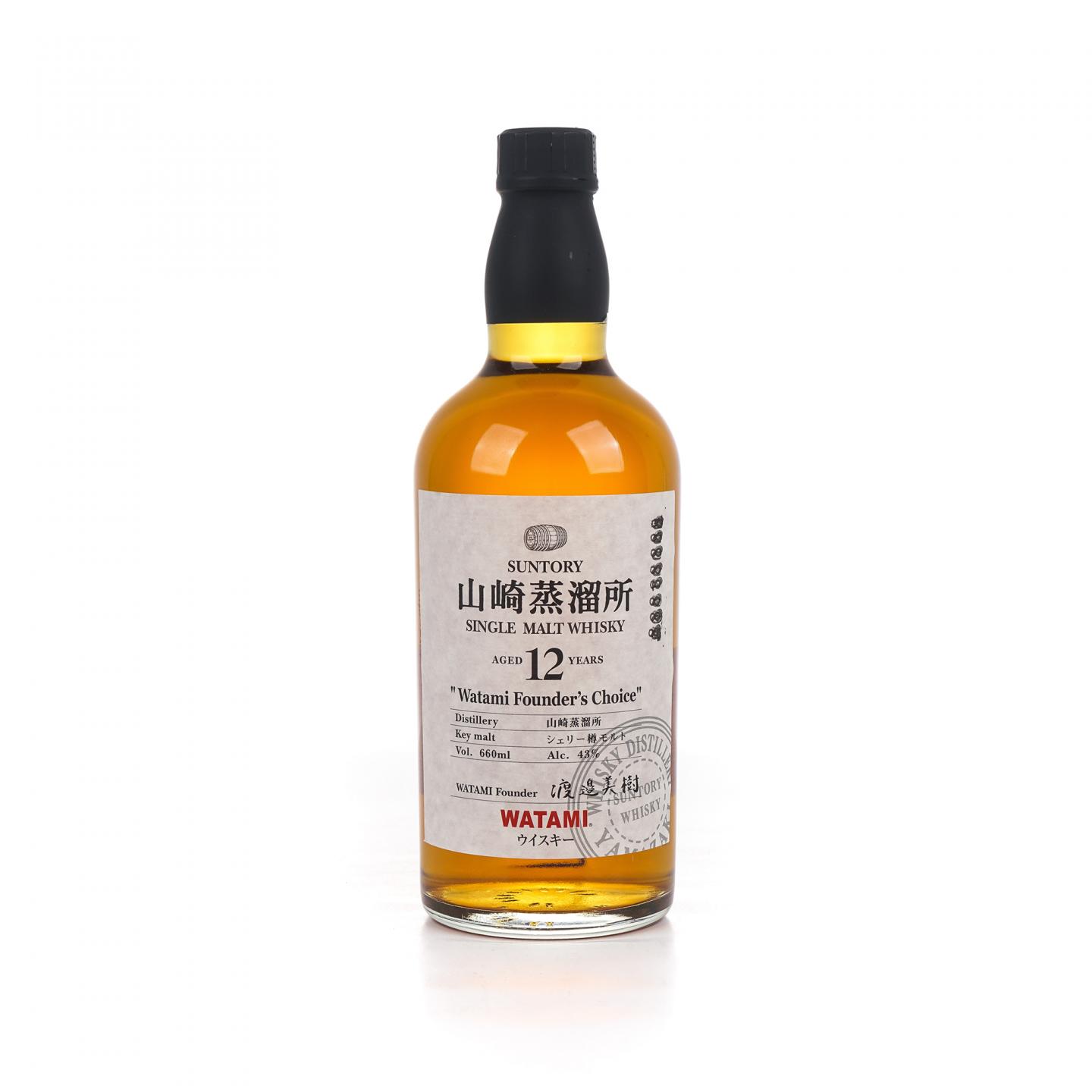 山崎 12年 渡边美树 Watami Founder’s Choice 660ML