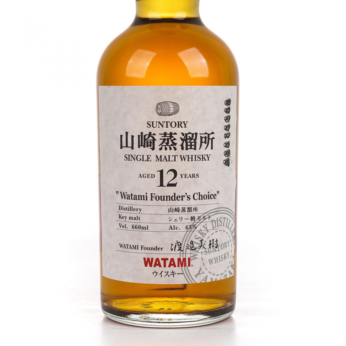 山崎 12年 渡边美树 Watami Founder’s Choice 660ML