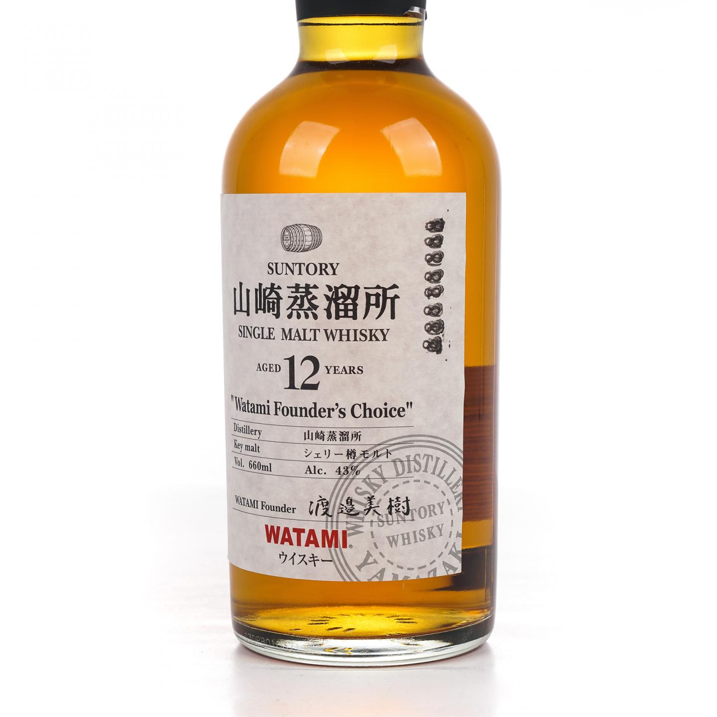 山崎 12年 渡边美树 Watami Founder’s Choice 660ML