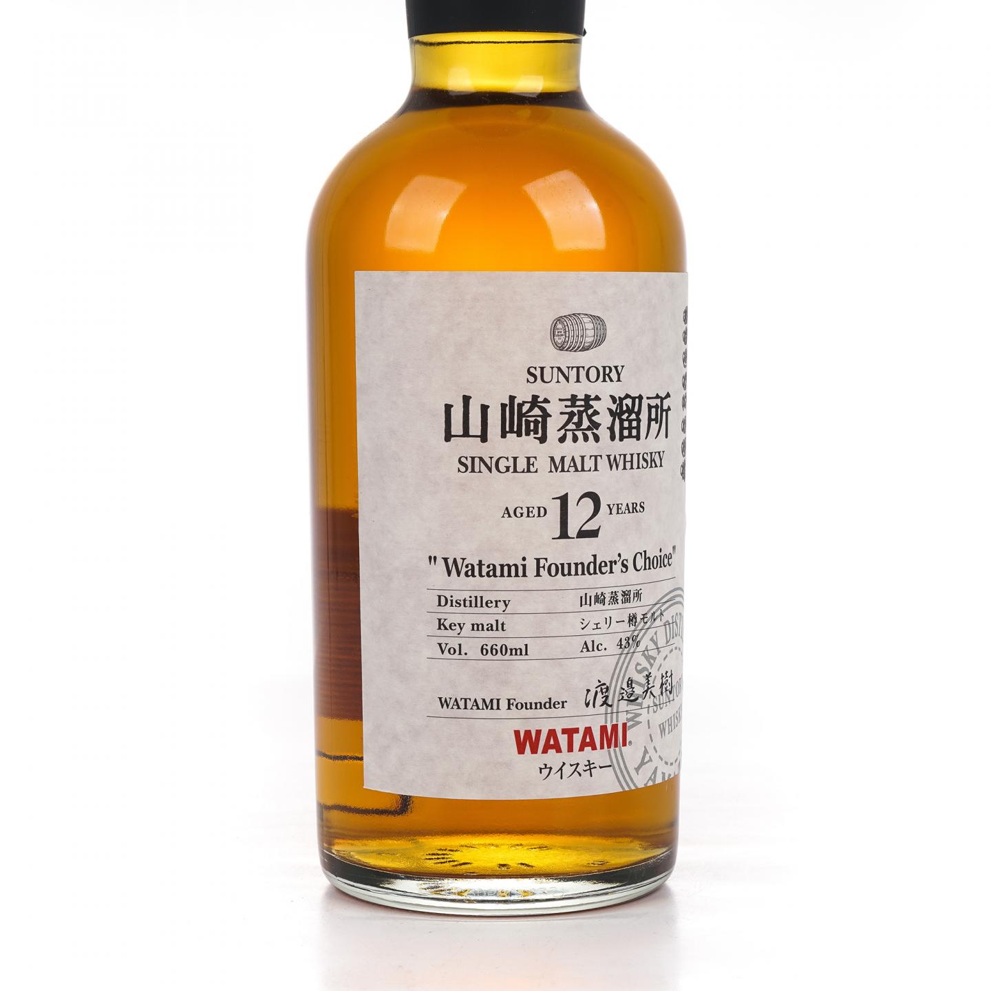 山崎 12年 渡边美树 Watami Founder’s Choice 660ML