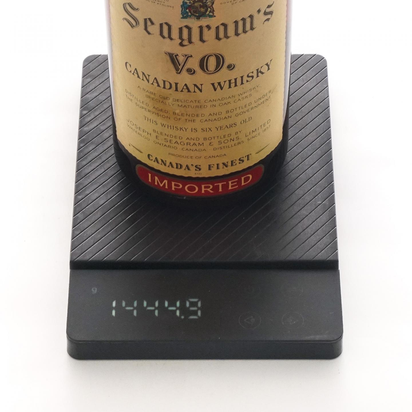 Seagram’s V.O. 加拿大威士忌 1升装+1夸脱装 2支组