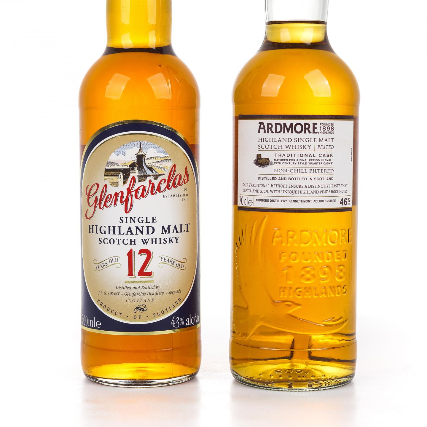 格兰花格 12年/ 阿德摩尔 1/4酒桶 传统19世纪风格 2瓶组