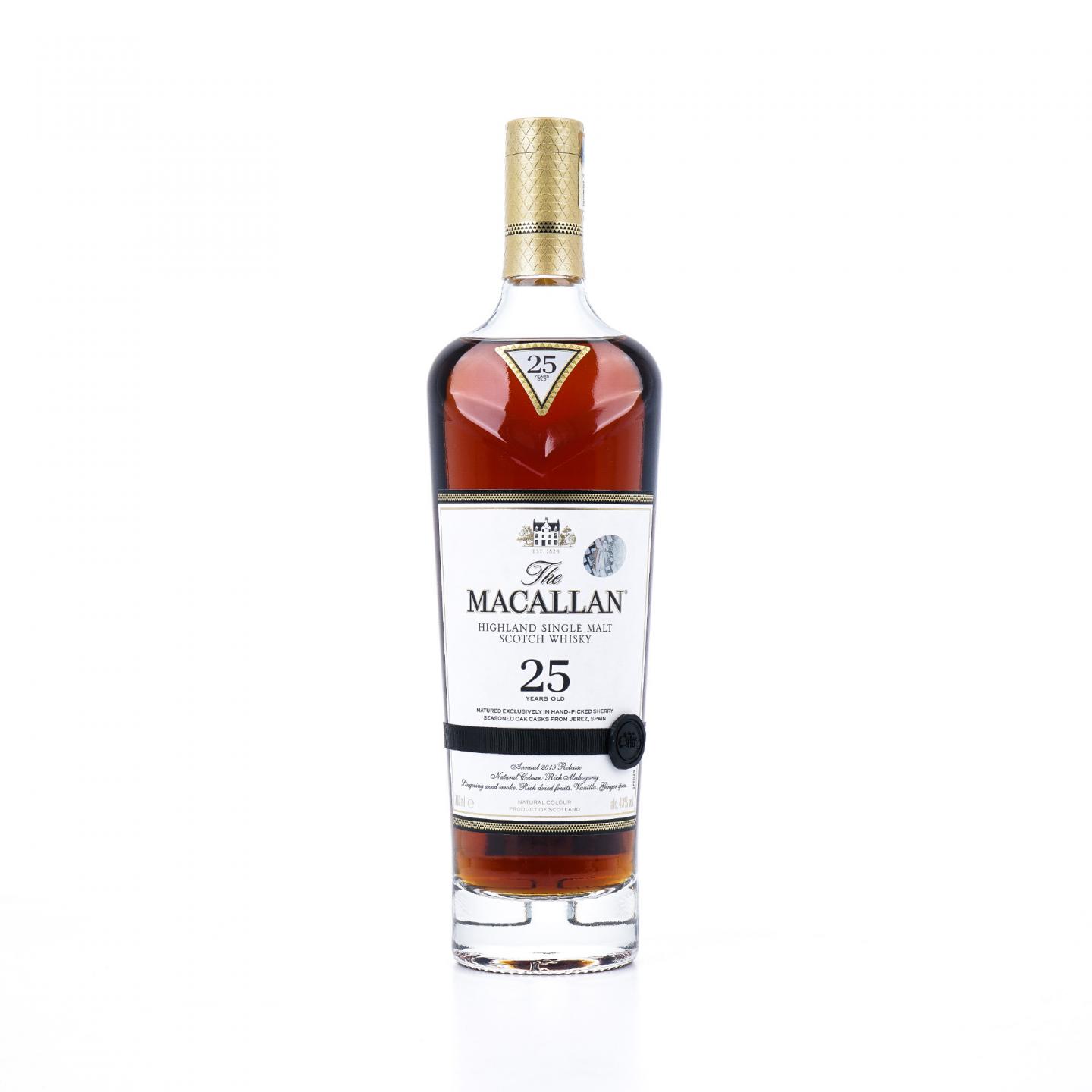 【附X光图】Macallan 麦卡伦 25年 2019 黑腰带