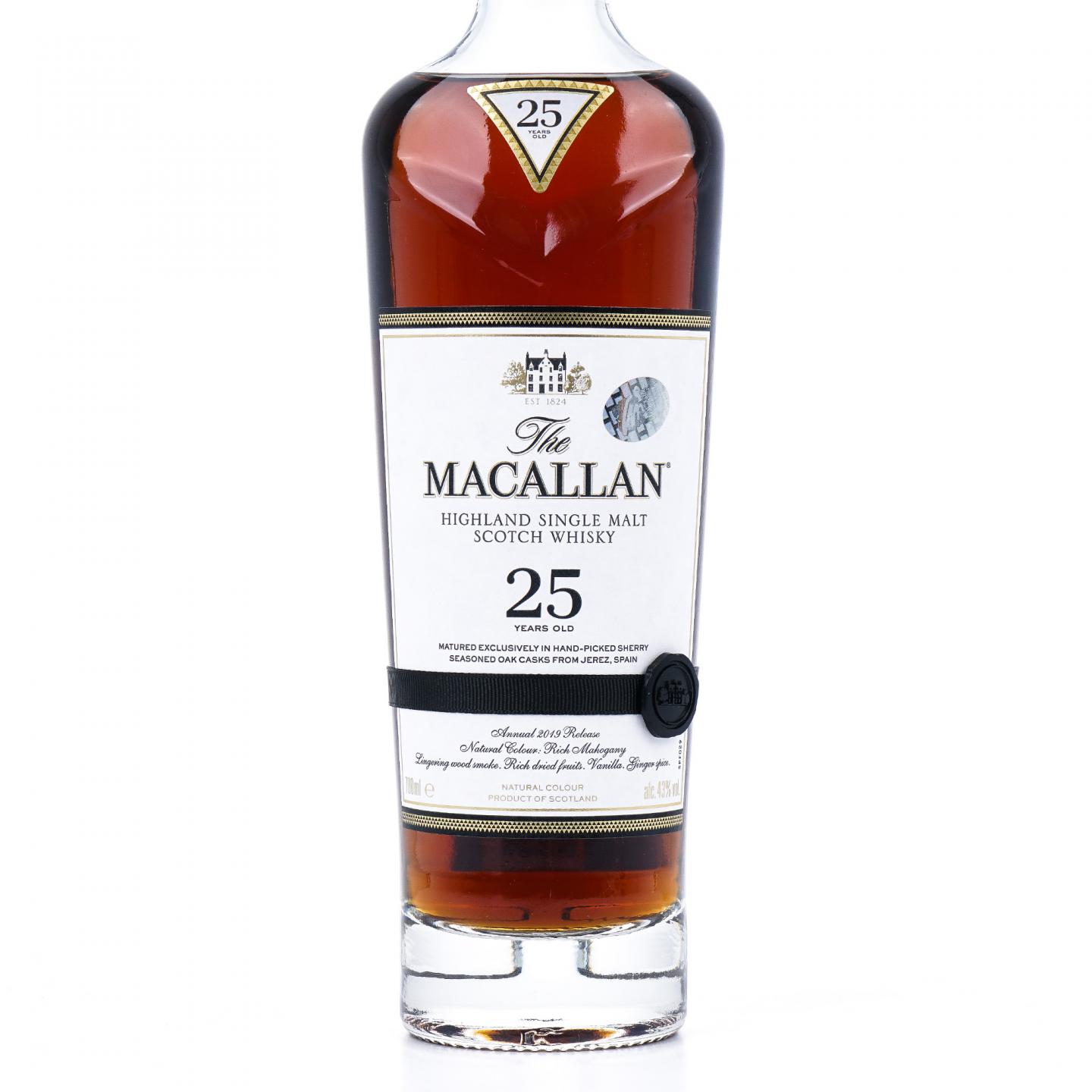 【附X光图】Macallan 麦卡伦 25年 2019 黑腰带