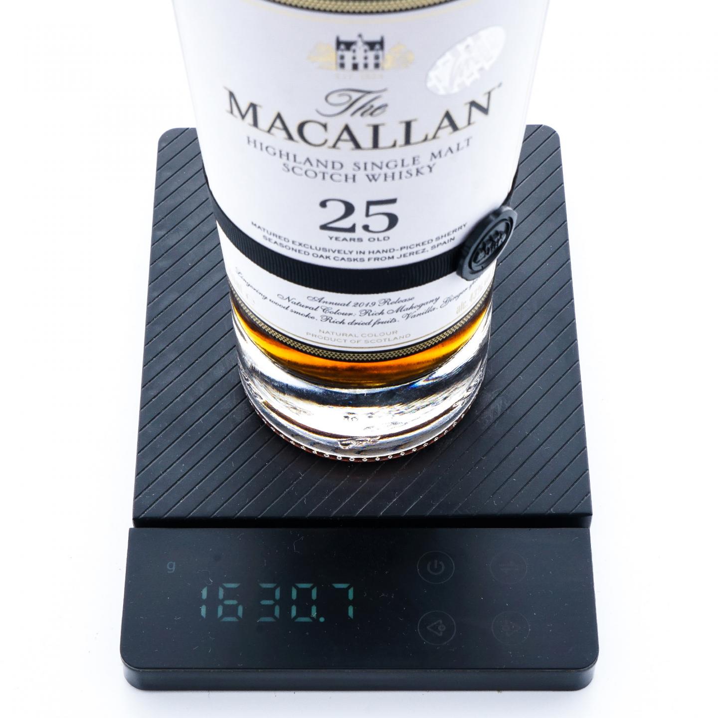 【附X光图】Macallan 麦卡伦 25年 2019 黑腰带