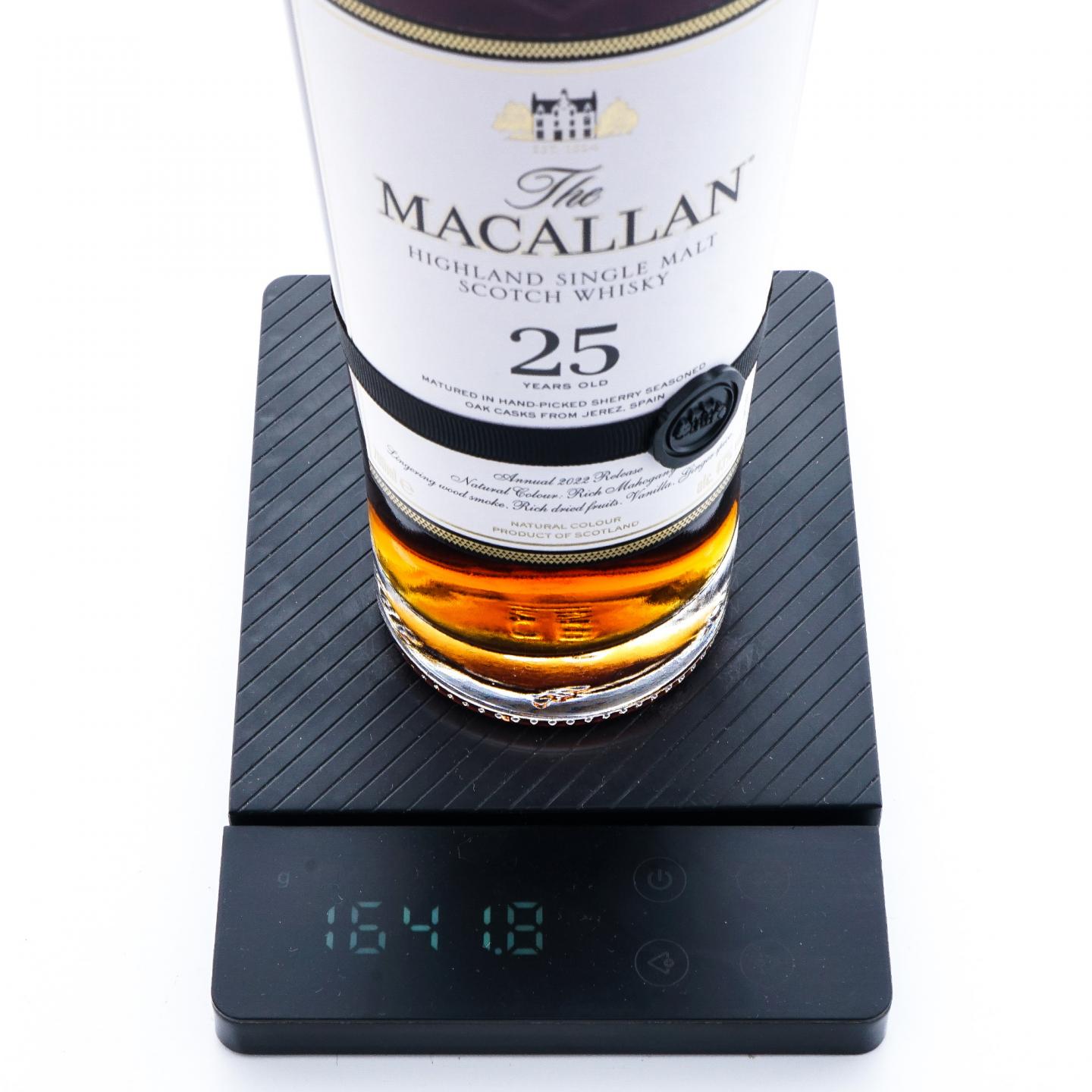 【附X光图】Macallan 麦卡伦 25年 2022 黑腰带