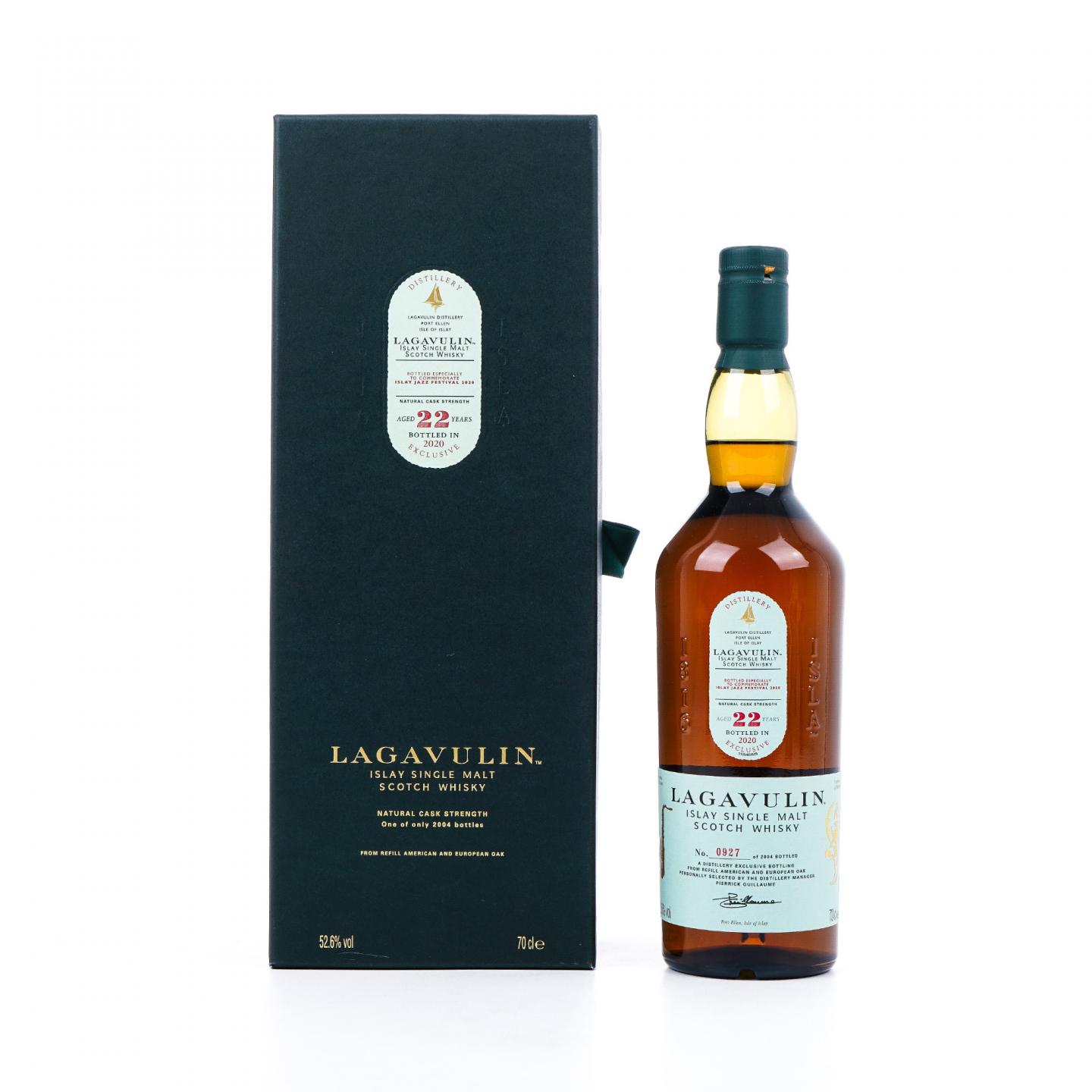 Lagavulin 乐加维林 22年 2020 爵士音乐节 桶强