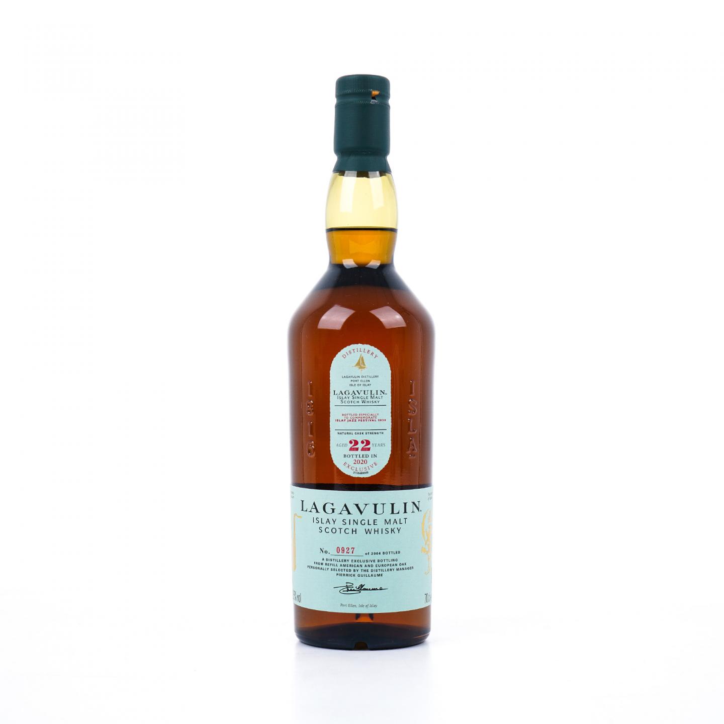 Lagavulin 乐加维林 22年 2020 爵士音乐节 桶强